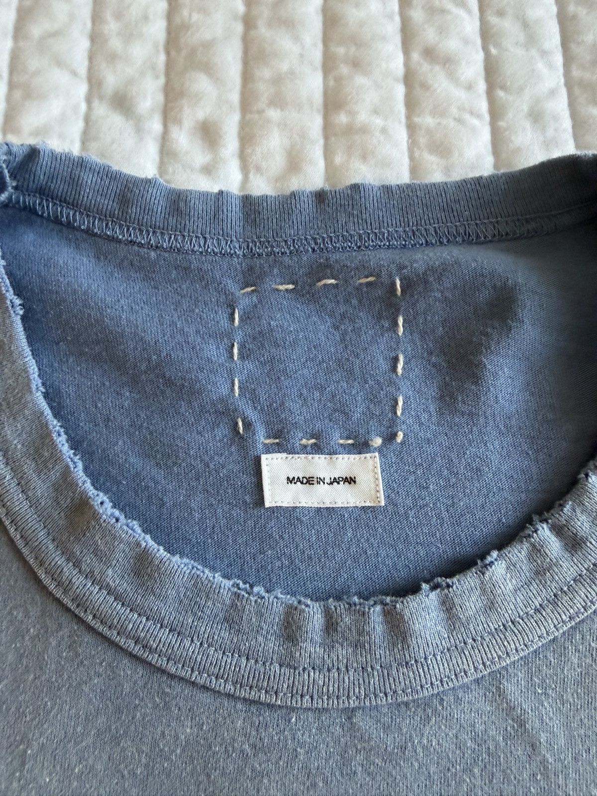 Visvim Visvim Jumbo Crash Tee Size 3 Blue Size US L / EU 52-54 / 3 - 4 Thumbnail