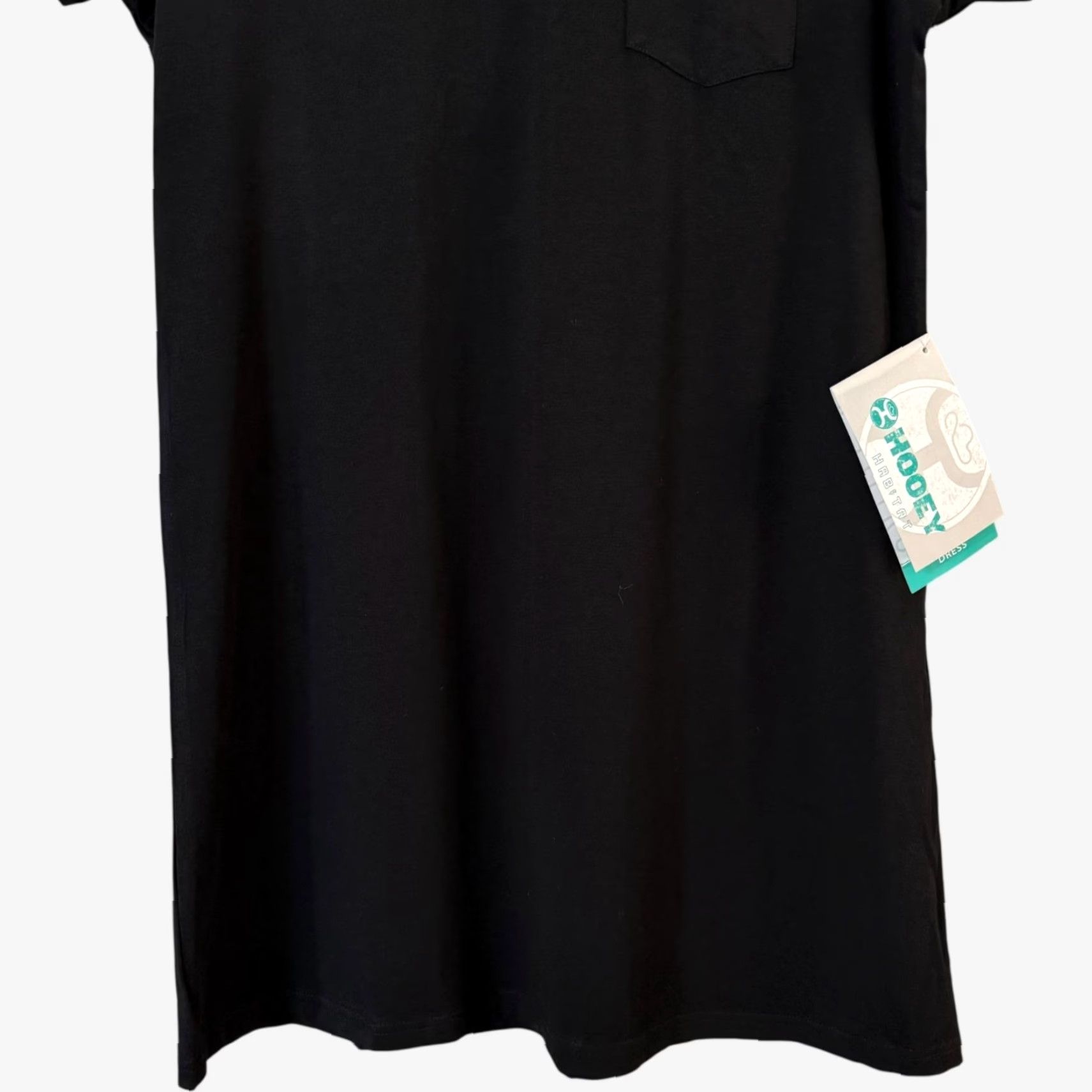 Vintage VINTAGE Hooey Sayulita Bamboo T-Shirt Dress Black Women's Size Small Casual Beach Size S / US 4 / IT 40 - 6 Thumbnail