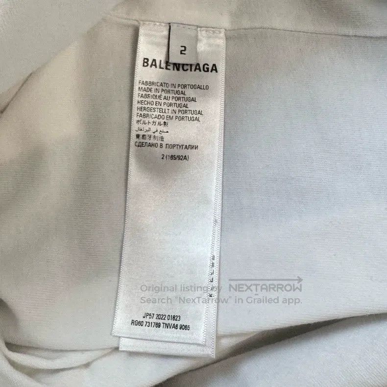 Balenciaga Balenciaga Adidas Collaboration Short-Sleeve T-Shirt Size US M / EU 48-50 / 2 - 5 Thumbnail
