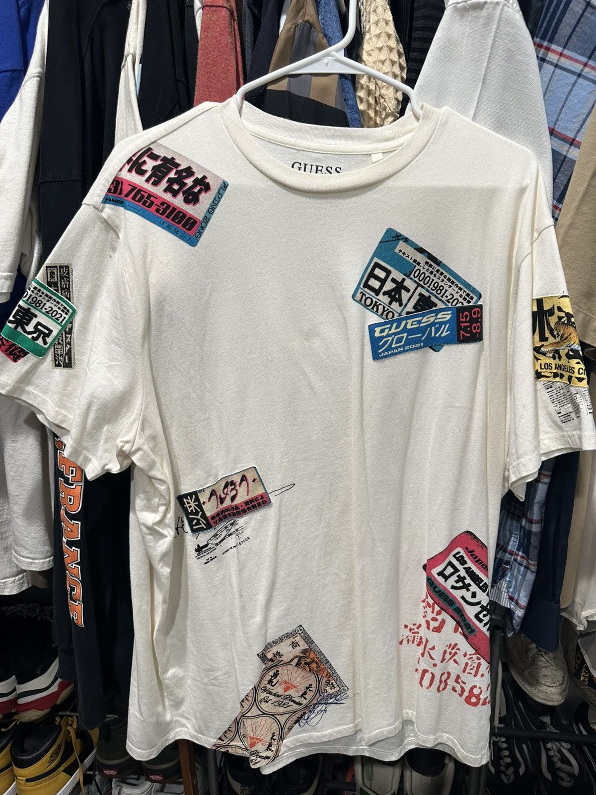 Guess Guess Vintage Label tee Size US XL / EU 56 / 4 - 1 Thumbnail