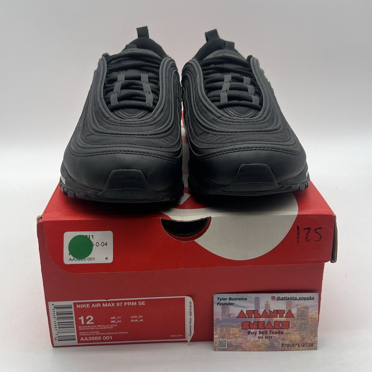 Nike Air max 97 reflective Size US 12 / EU 45 - 2 Thumbnail