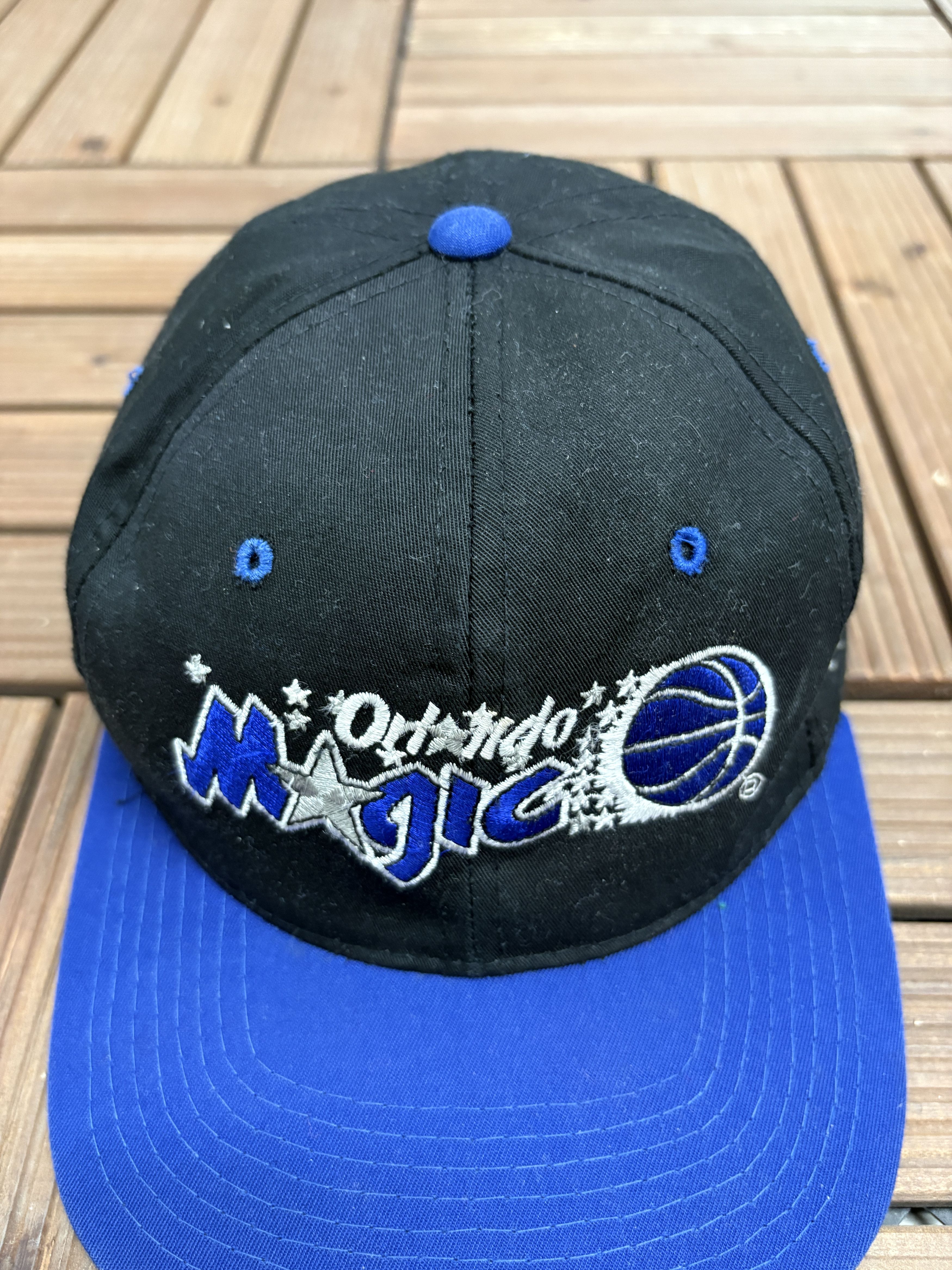 Starter Orlando Magic Embroidered Vintage Black Hat Cap Size 7 Size ONE SIZE - 3 Thumbnail