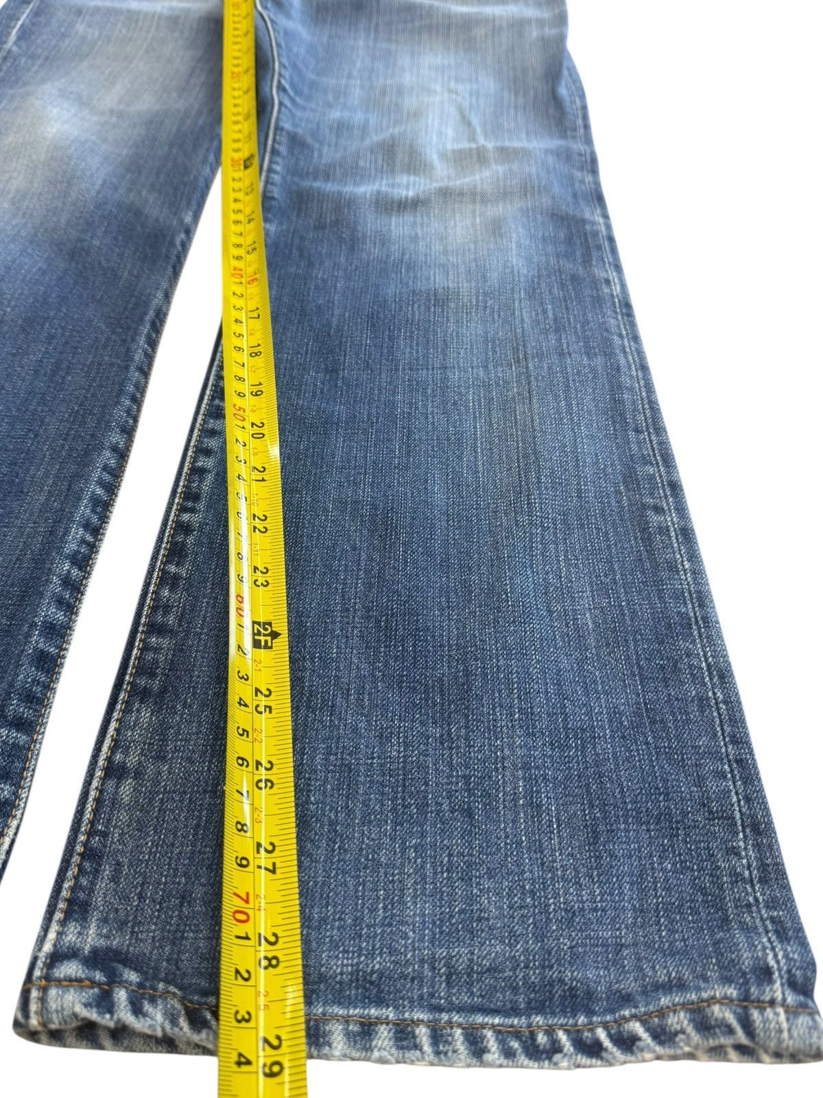 Takeo Kikuchi Vintage Takeo Kikuchi Blue Wash Wide Leg Japan Denim Size US 34 / EU 50 - 12 Thumbnail