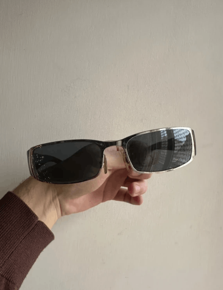 Prada PRADA Sunglasses Wrap Shield Mask Symbole Sport Red Tab Size ONE SIZE - 2 Thumbnail