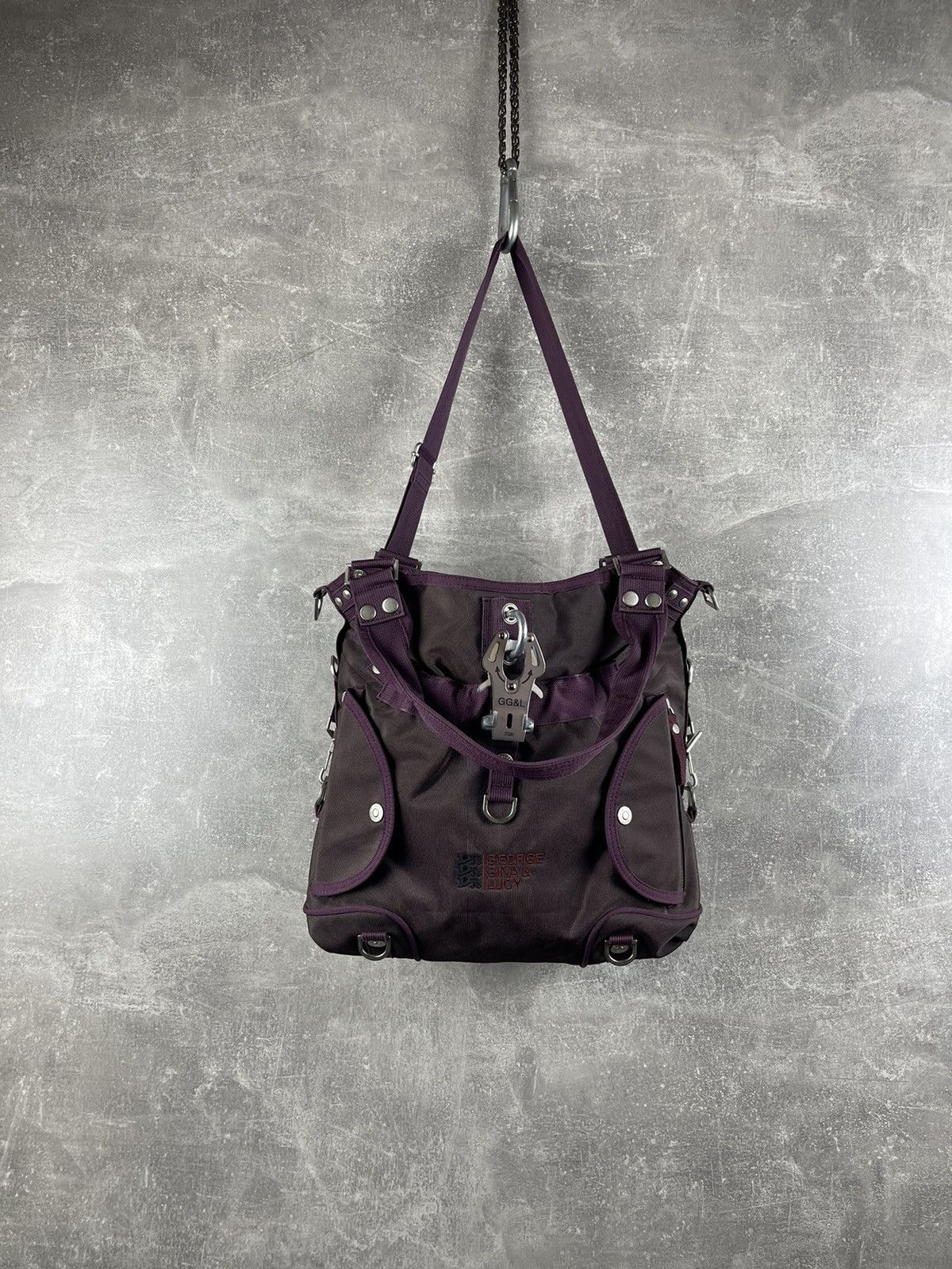 George Gina & Lucy George Gina & Lucy “Peace Please” Technical Shoulder Bag Size ONE SIZE - 8 Thumbnail
