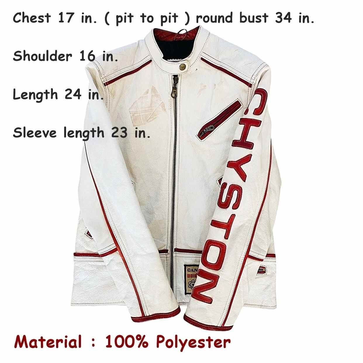 Other CHYSTON Protective Biker Leather Jacket Size S / US 4 / IT 40 - 14 Thumbnail