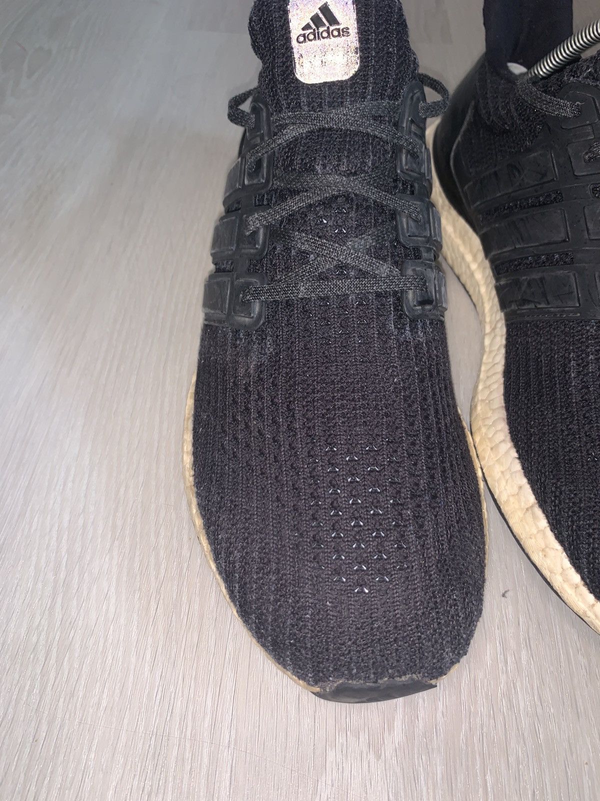 Adidas Adidas UltraBoost 4.0 Black White Core Sneaker Shoes BB6149 Size US 9.5 / EU 42-43 - 4 Thumbnail