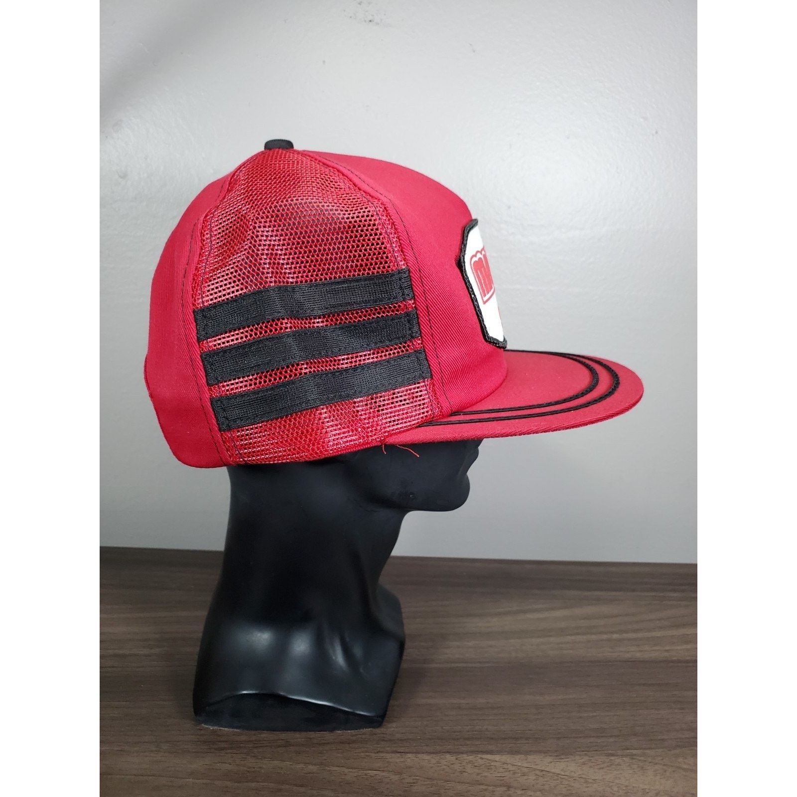 Vintage K-Products Case IH Magnum 3 Stripe Trucker Hat Snapback Cap Size ONE SIZE - 7 Thumbnail