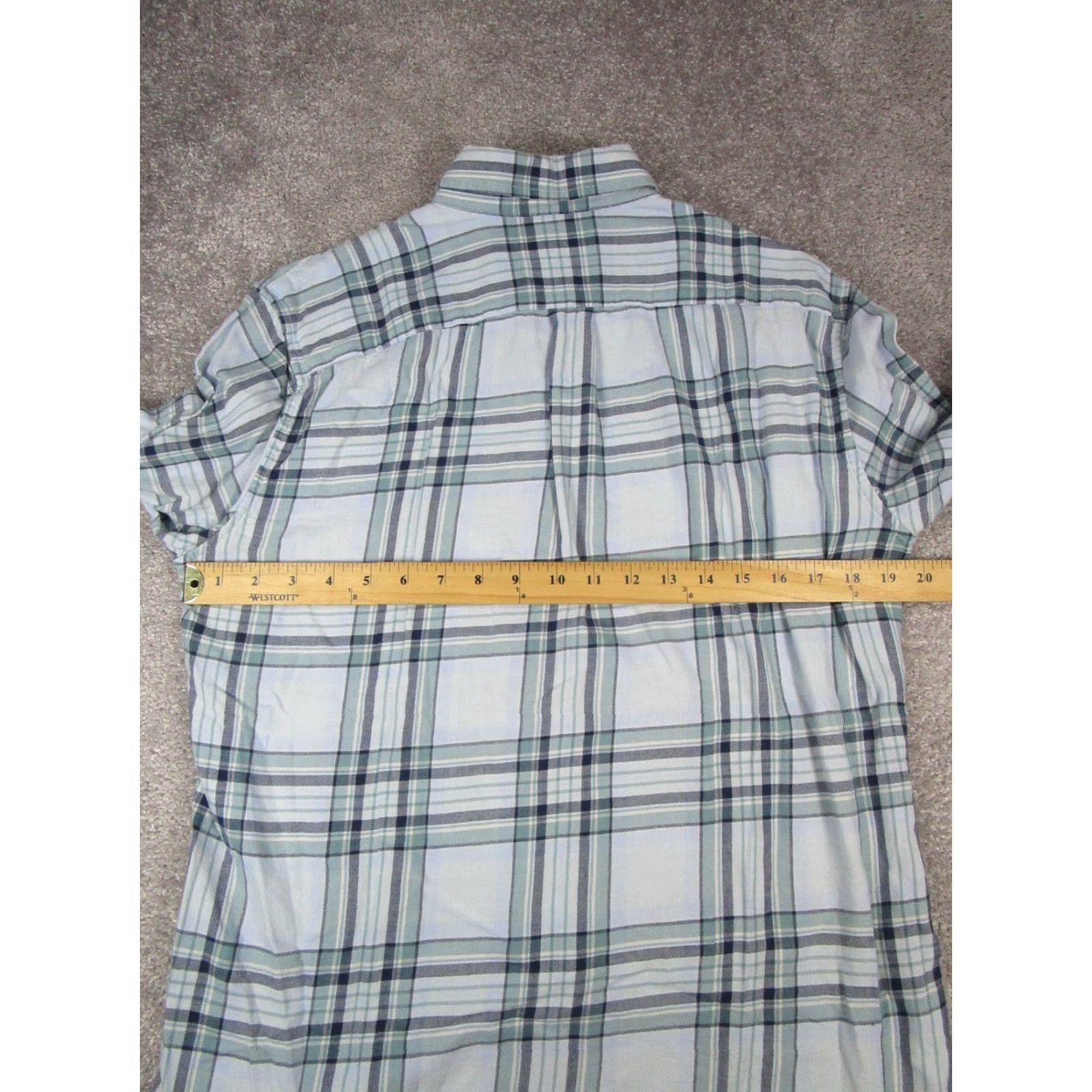 Bonobos Bonobos Shirt Mens M Blue Green Cotton Button-Up Long Sleeve Slim Size US M / EU 48-50 / 2 - 7 Thumbnail