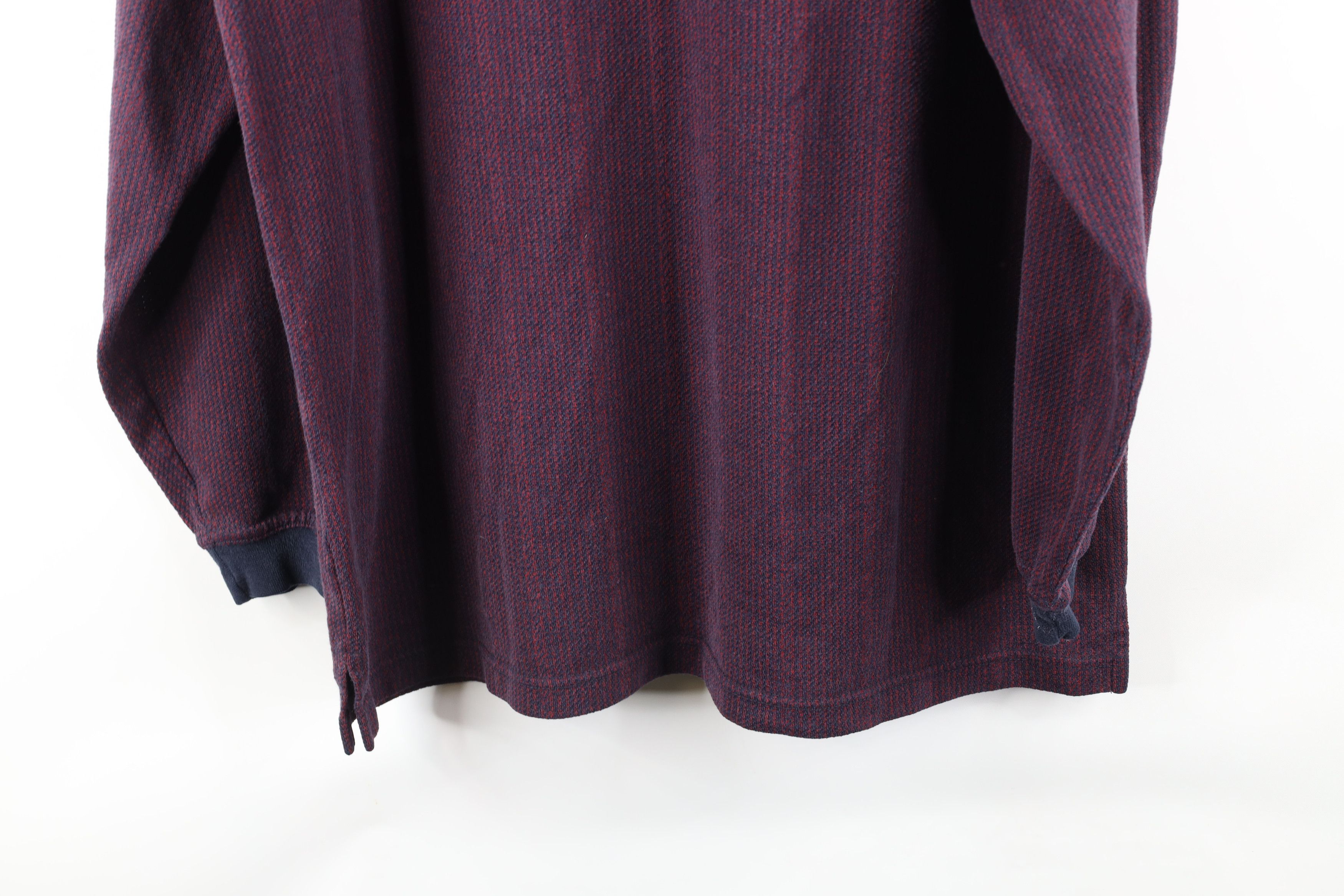 Vintage Vintage 90s Streetwear Long Sleeve Rugby Polo Shirt Size US L / EU 52-54 / 3 - 9 Thumbnail