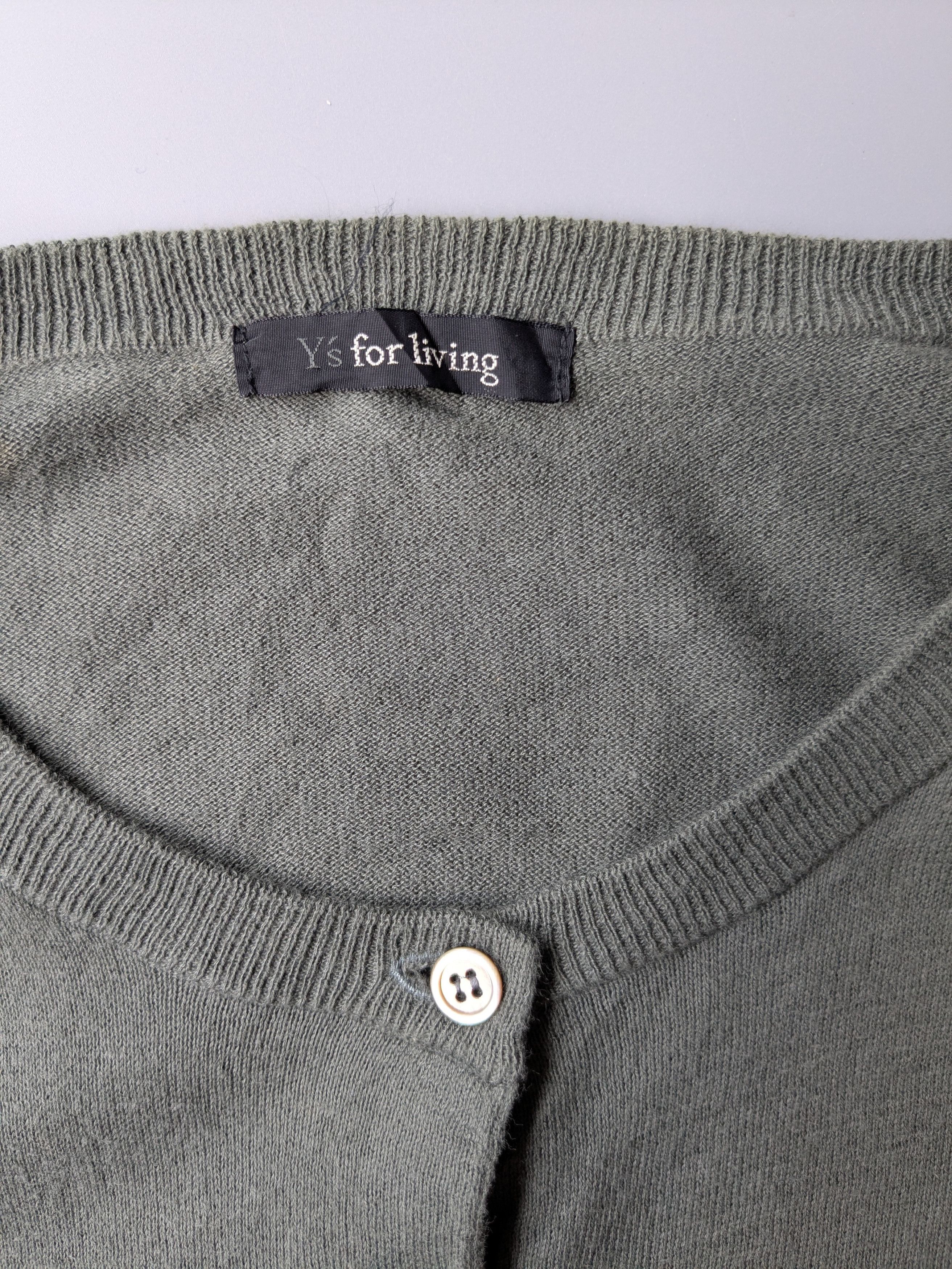 Yohji Yamamoto Vintage Y's For Living Yohji Yamamoto cardigan Size S / US 4 / IT 40 - 2 Thumbnail