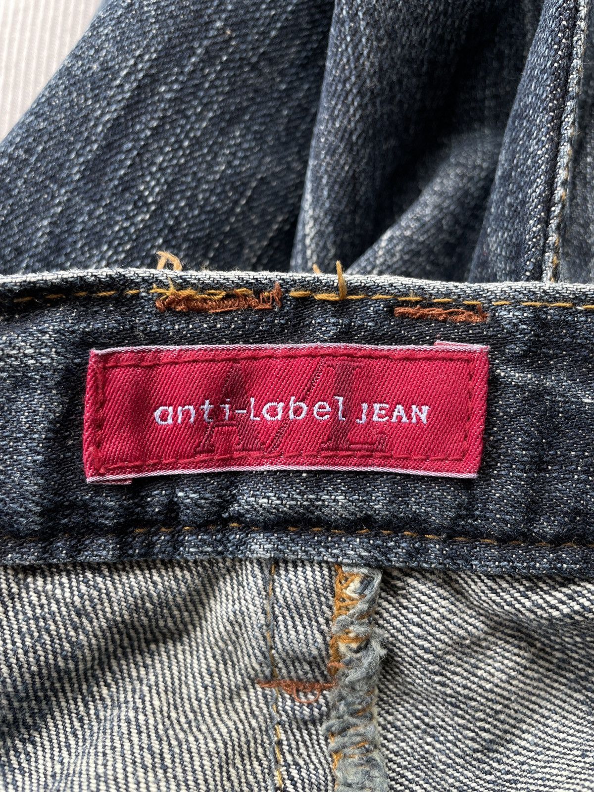 Japanese Brand Anti-Label Special Denim Embroidery Jeans (LG120) Size US 28 / EU 44 - 11 Thumbnail
