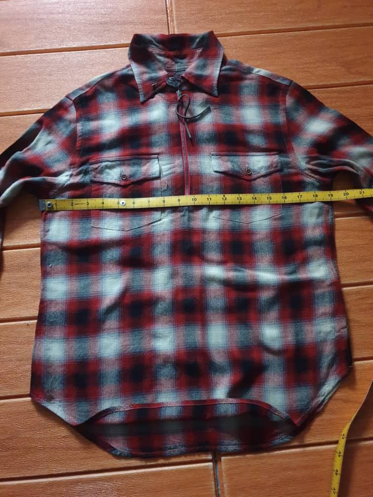 Polo Ralph Lauren 💥Polo Ralph Lauren Checkered Rayon Longsleeve shirt Size US XS / EU 42 / 0 - 8 Thumbnail