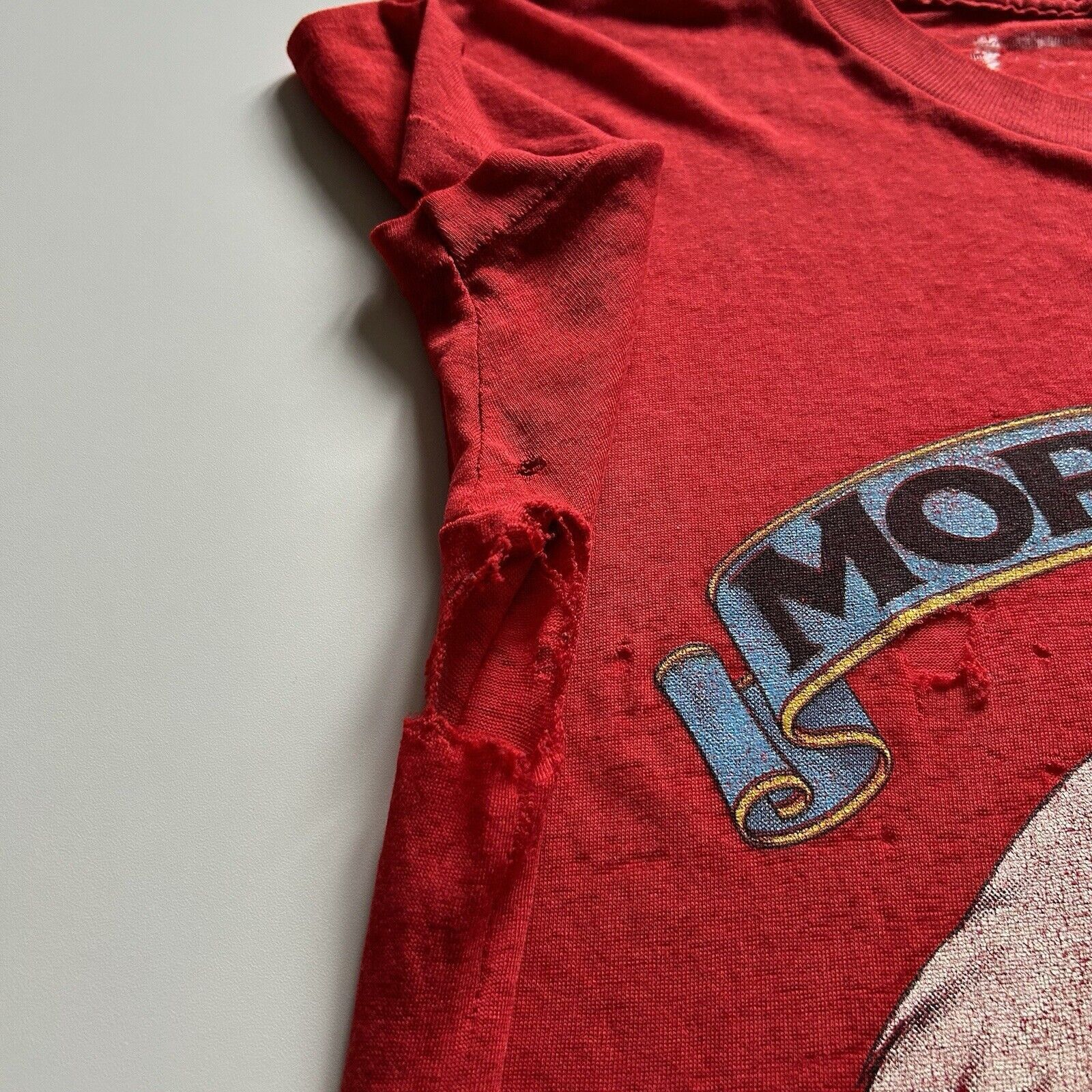 Harley Davidson Vintage 80s Harley Davidson Eagle Art T Shirt Large Red Rare Size US L / EU 52-54 / 3 - 5 Thumbnail