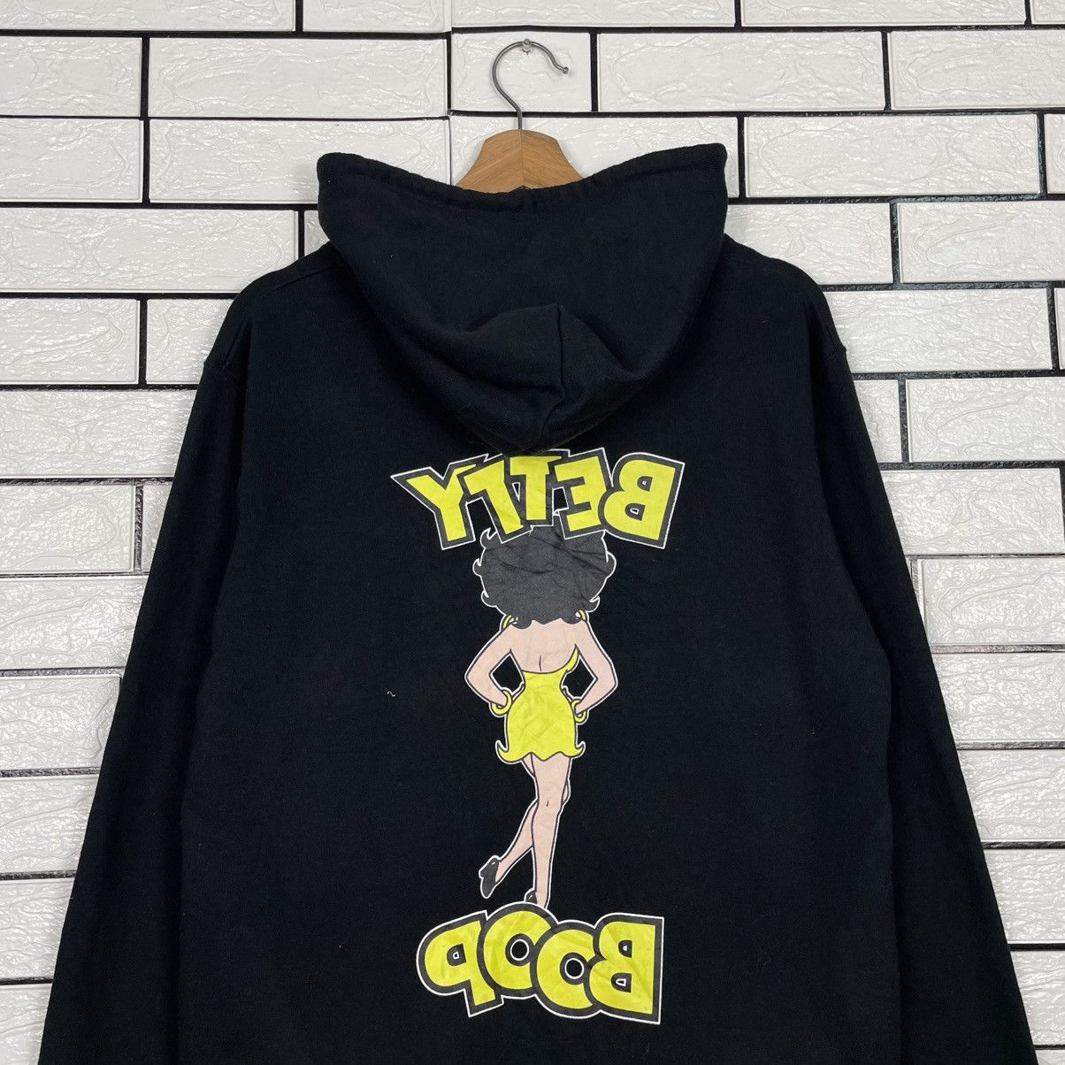 Japanese Brand Betty Boop Big Print Pullover Hoodie Size US M / EU 48-50 / 2 - 8 Thumbnail