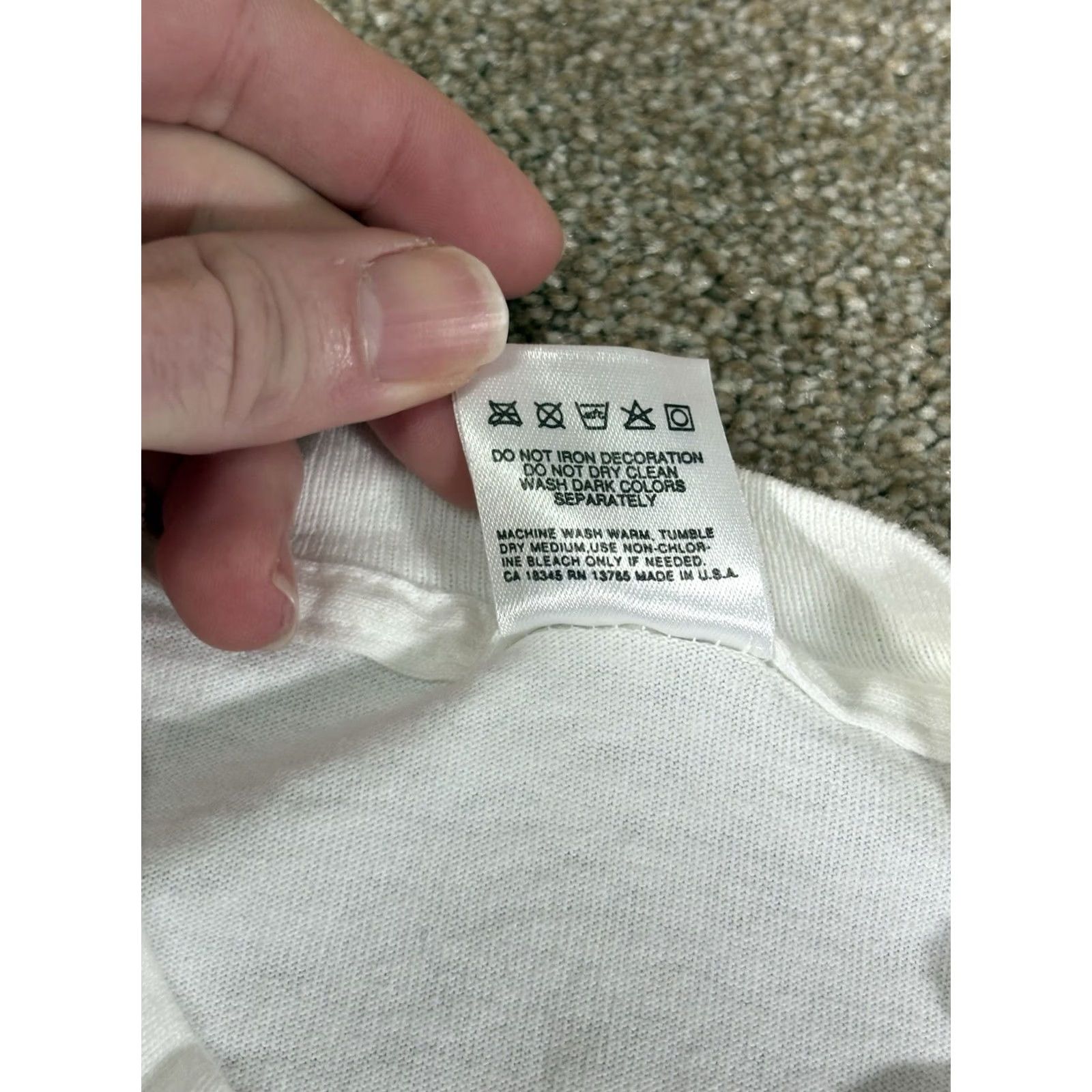 Fruit Of The Loom VINTAGE 1994 Woodstock Basketball Association WBA 5th Tourney T-Shirt XL White Cotton Men Rock 90s Band Hippie Size US XL / EU 56 / 4 - 4 Thumbnail