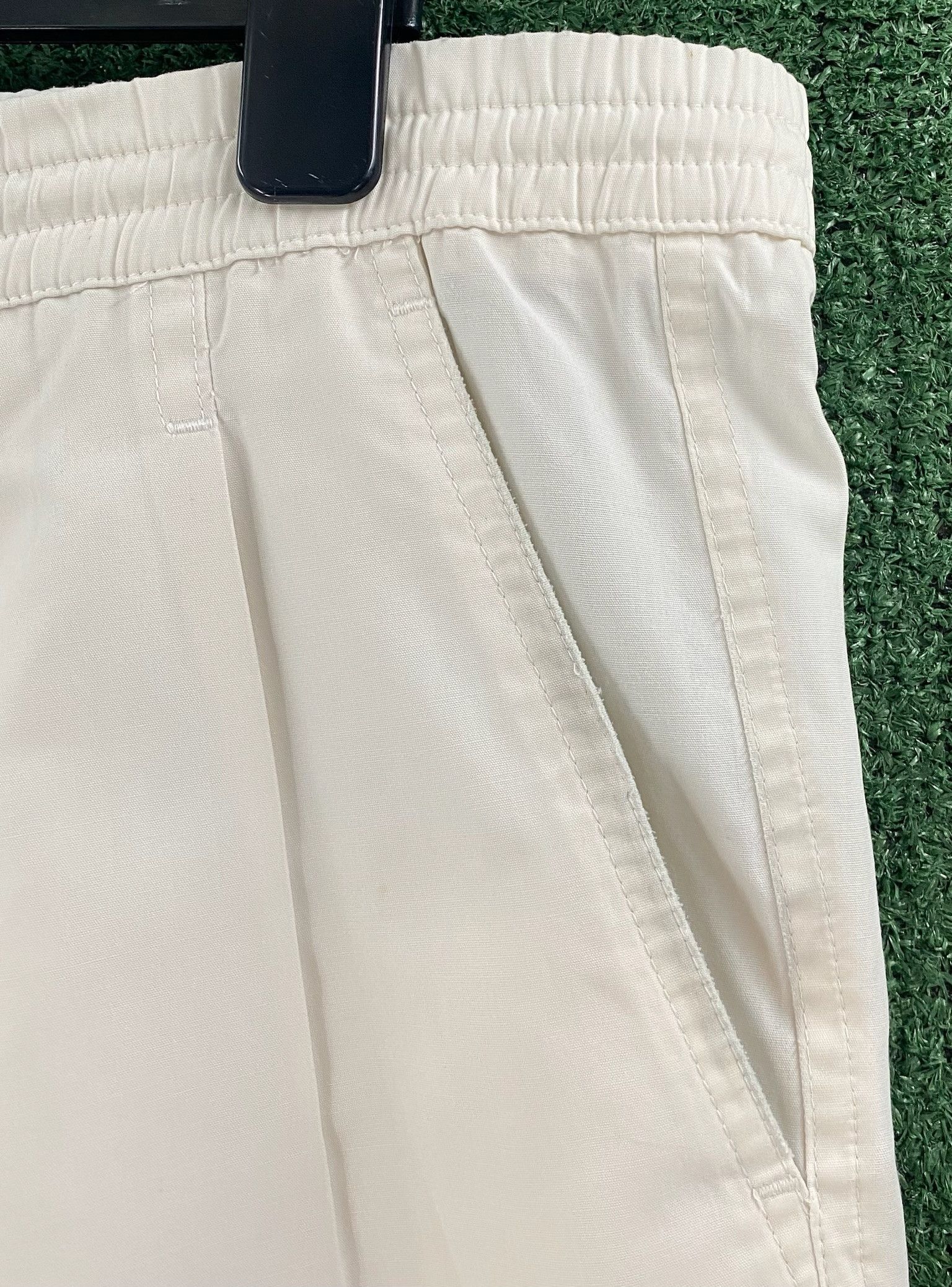 Nike 90’s Nike Spellout Grey Tag White Tennis Shorts Large Size US 38 / EU 54 - 3 Thumbnail