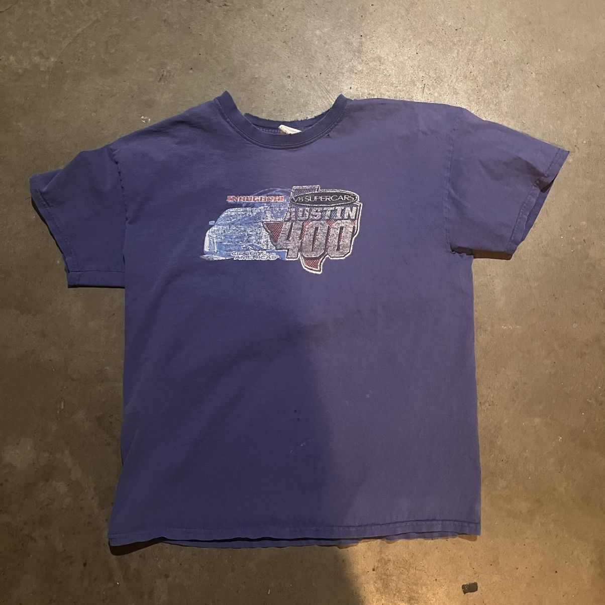 Hanes Vintage Men’s Racing Short Sleeve Tee Size US L / EU 52-54 / 3 - 1 Thumbnail