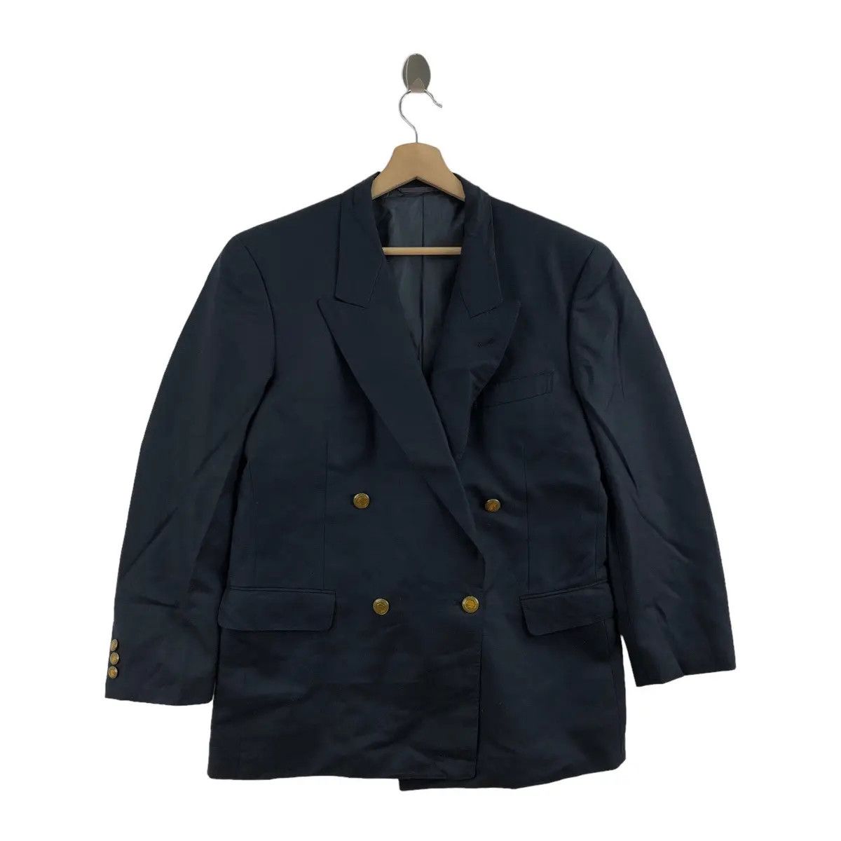 Pierre Cardin Vtg PIERRE CARDIN PARIS Creation Double Breasted Blazer Size 42R - 1 Thumbnail