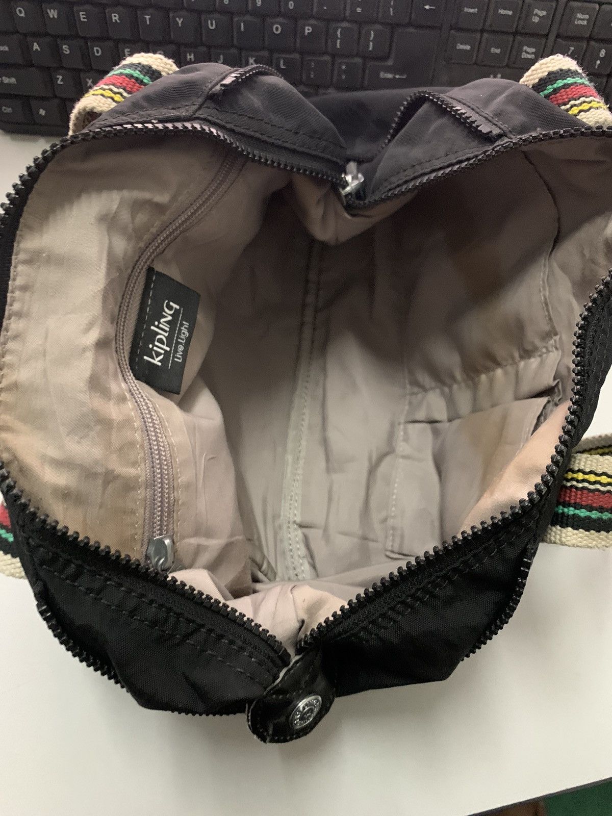 Designer × Japanese Brand Rare Kipling Handle bag / shoulder Bag By japanese Brand Size ONE SIZE - 8 Thumbnail