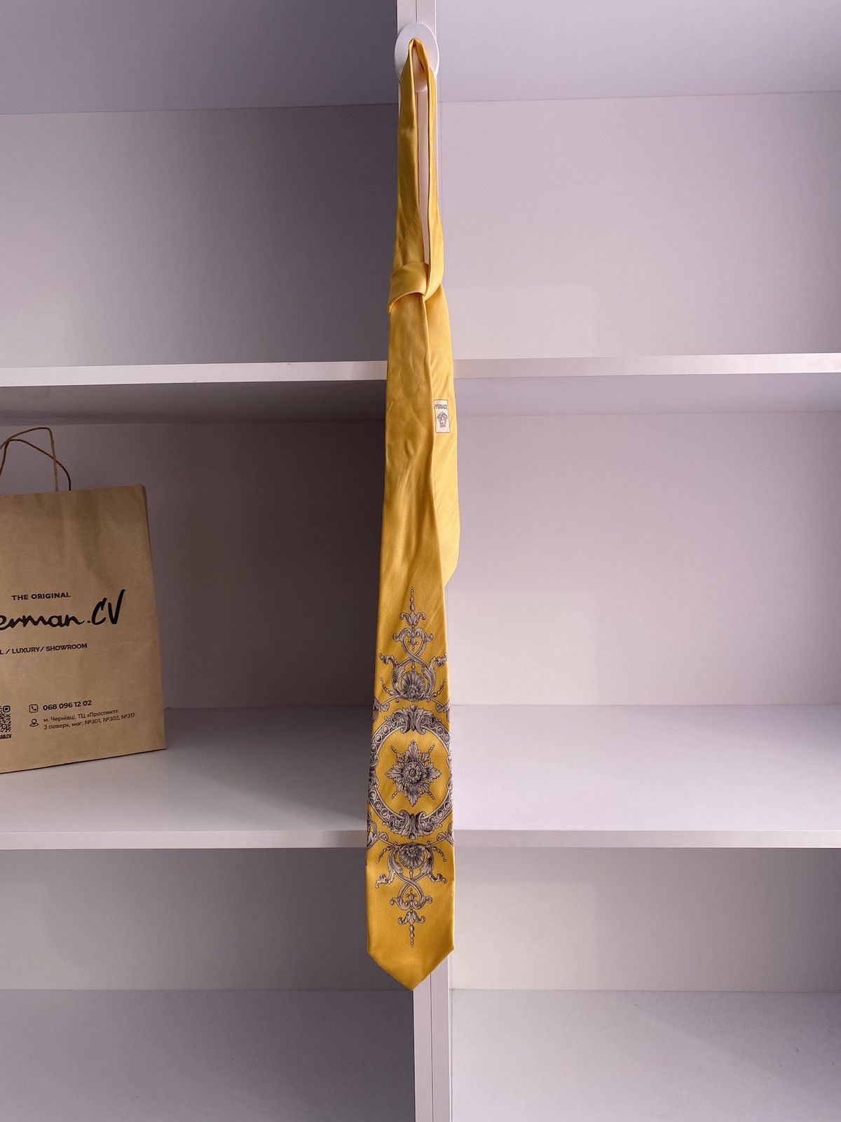 Versace × Vintage Vintage Versace Tie Size ONE SIZE - 3 Thumbnail