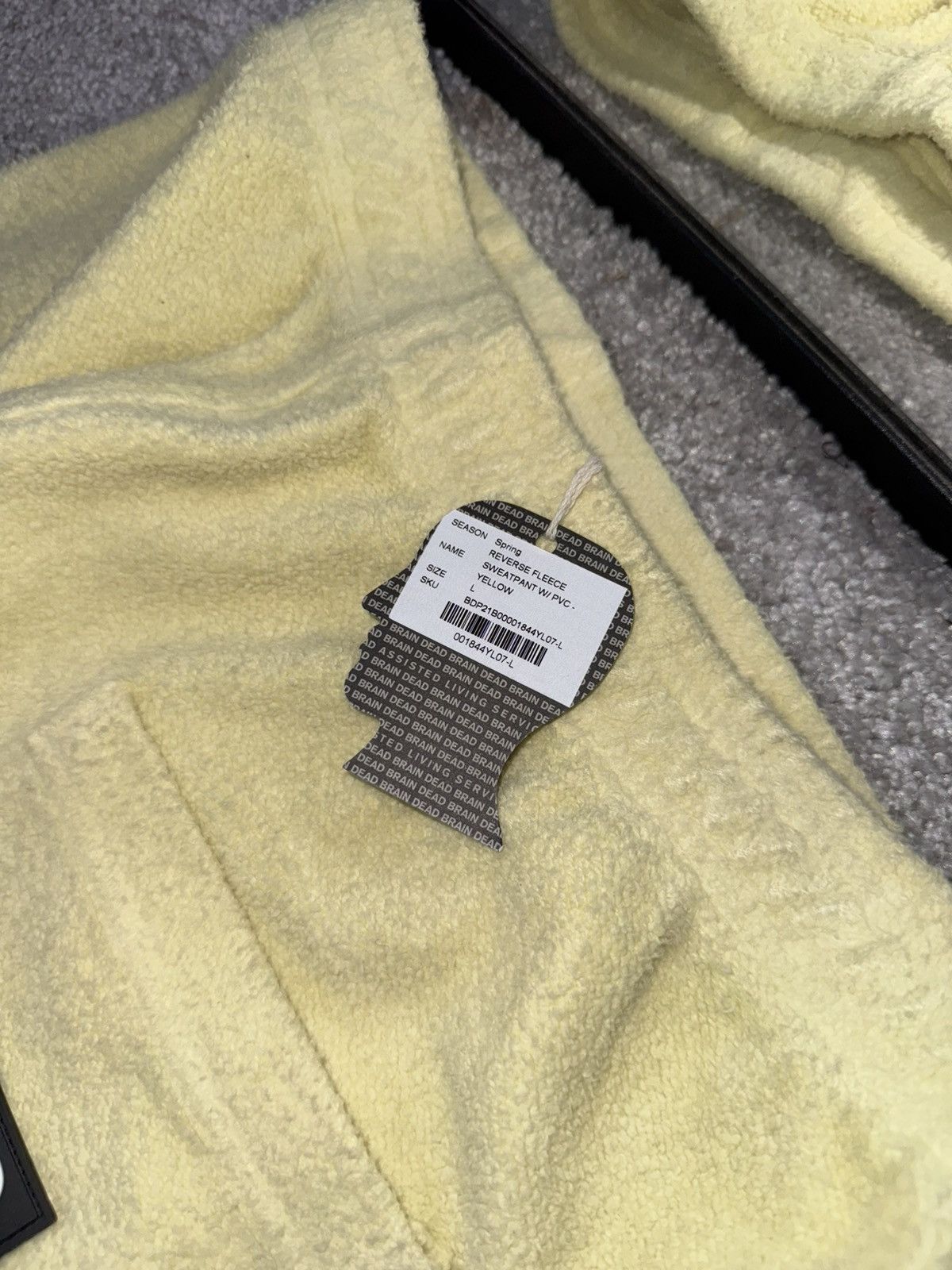 Brain Dead Brain Dead Reverse Fleece Sweatpant Size US 34 / EU 50 - 7 Thumbnail