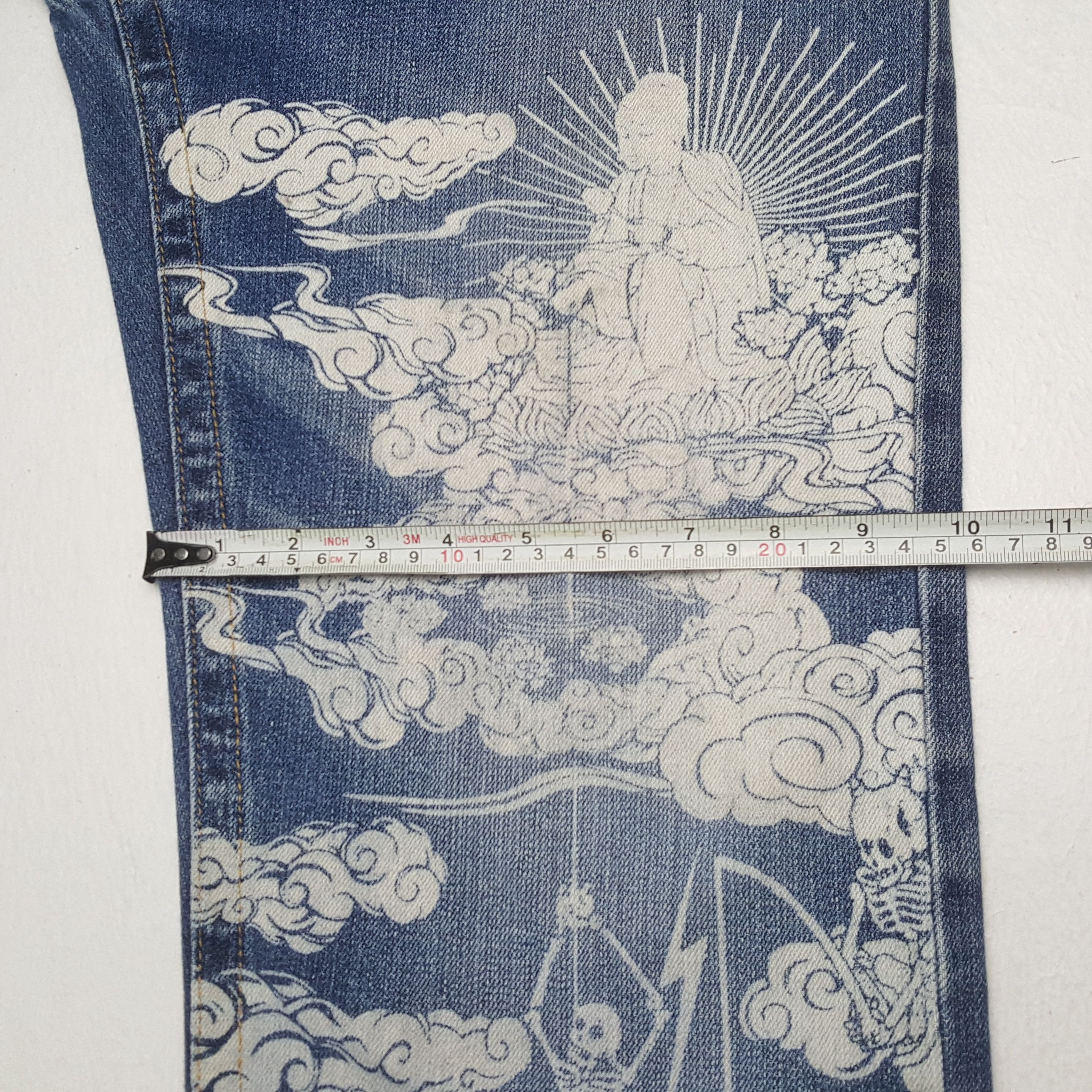 Japanese Brand Japanese Art Design Style Fashion Streetwear Jeans Size US 36 / EU 52 - 10 Thumbnail
