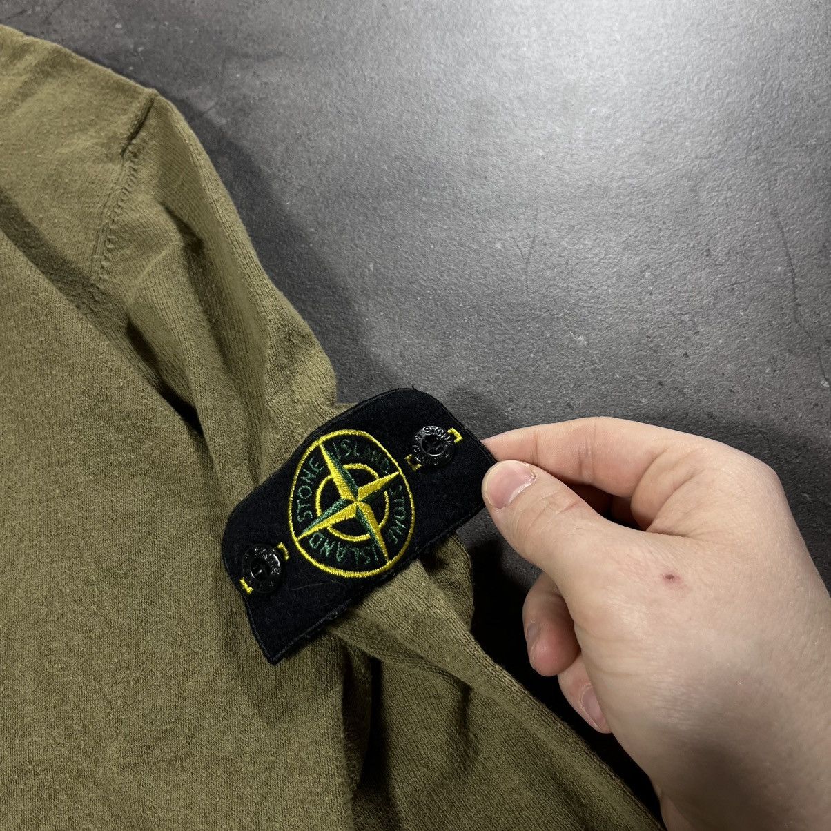 Stone Island Vintage Stone Island Massimo Osti Knit Sweater Drill Casual Size US M / EU 48-50 / 2 - 7 Thumbnail