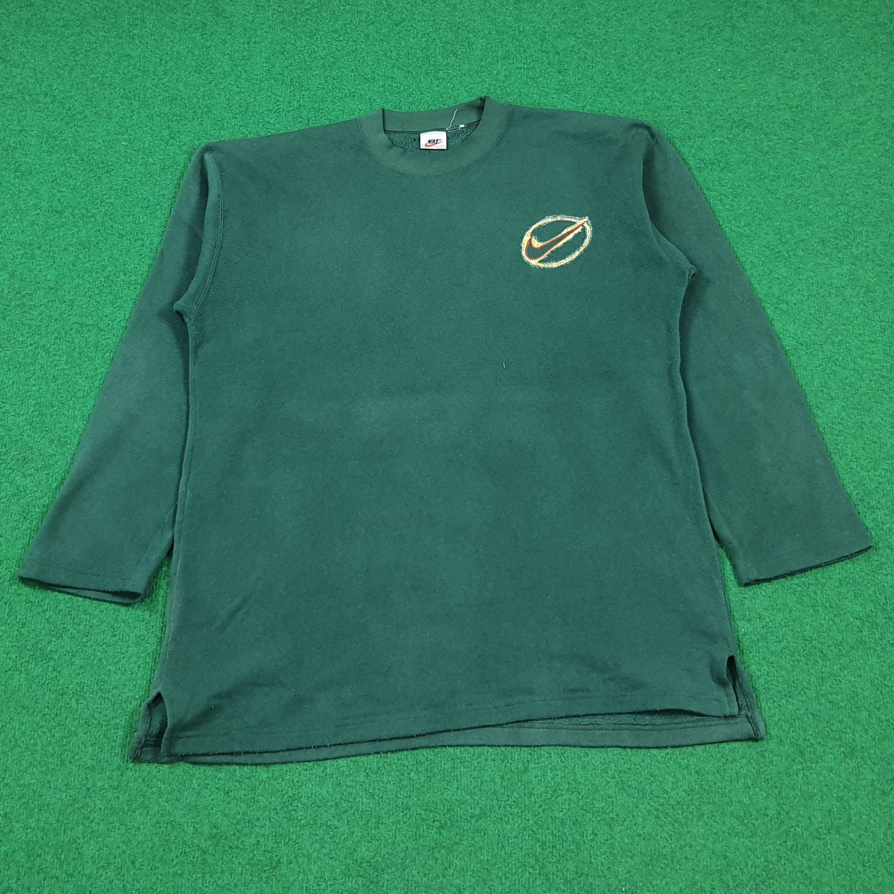 Nike Vintage Nike Center Swoosh Orbit Pullover Sweatshirt C292N25 Size US L / EU 52-54 / 3 - 3 Thumbnail