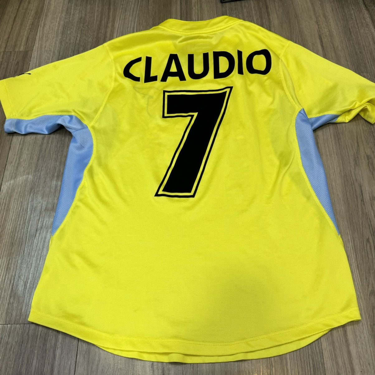 Puma Lazio 01/02 away shirt #7 Claudio Size US M / EU 48-50 / 2 - 2 Thumbnail