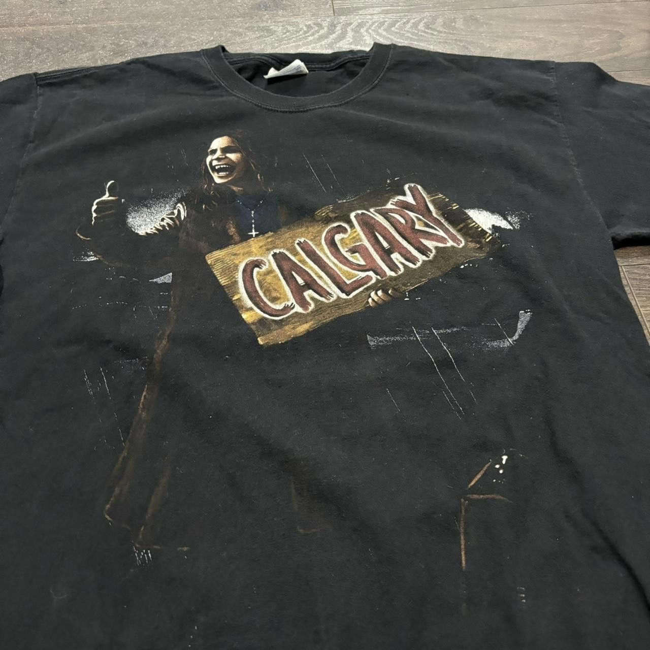 Designer Vintage ozzy osbourne Calgary monsters of rock tour t shirt Size US L / EU 52-54 / 3 - 3 Thumbnail