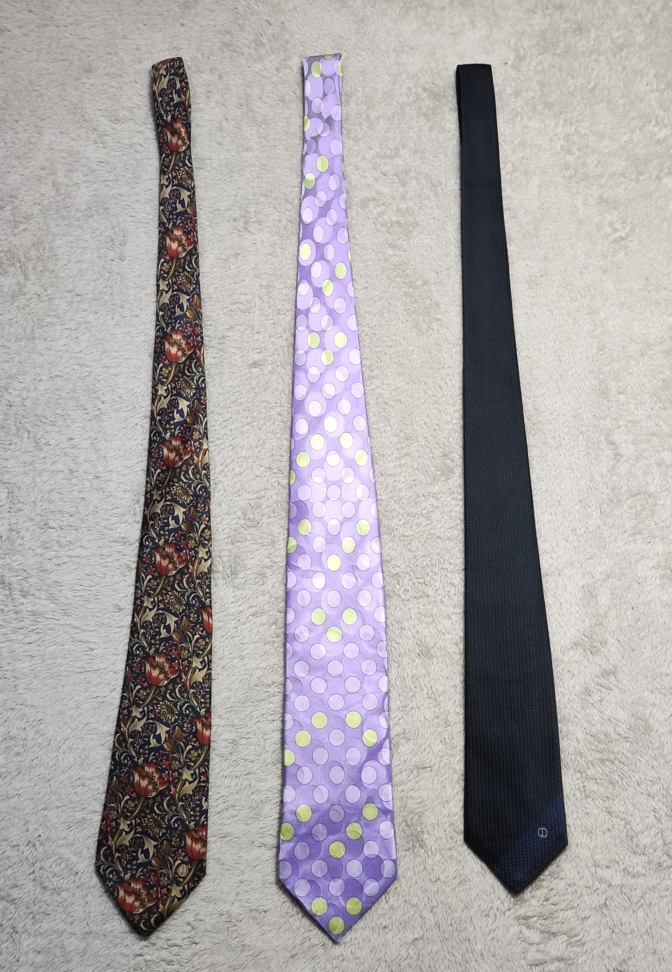 Alfred Dunhill VTG Alfred Dunhill London Silk Ties Made in England & Italy Size ONE SIZE - 1 Thumbnail