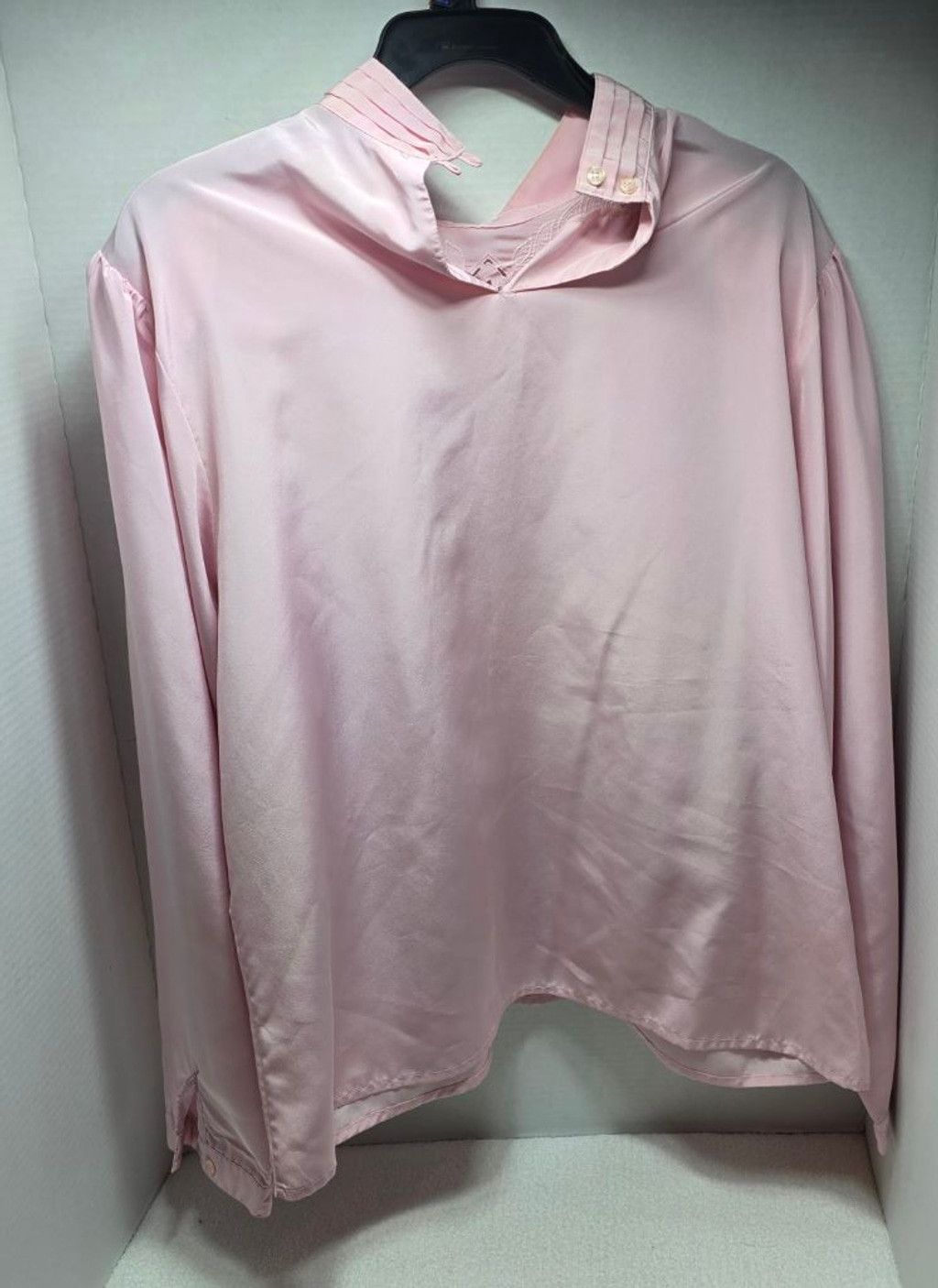 United Colors Of Benetton Women's Units Pink Blouse with Embroidery - Size 16 Size XXL / US 16-18 / IT 52-54 - 6 Thumbnail