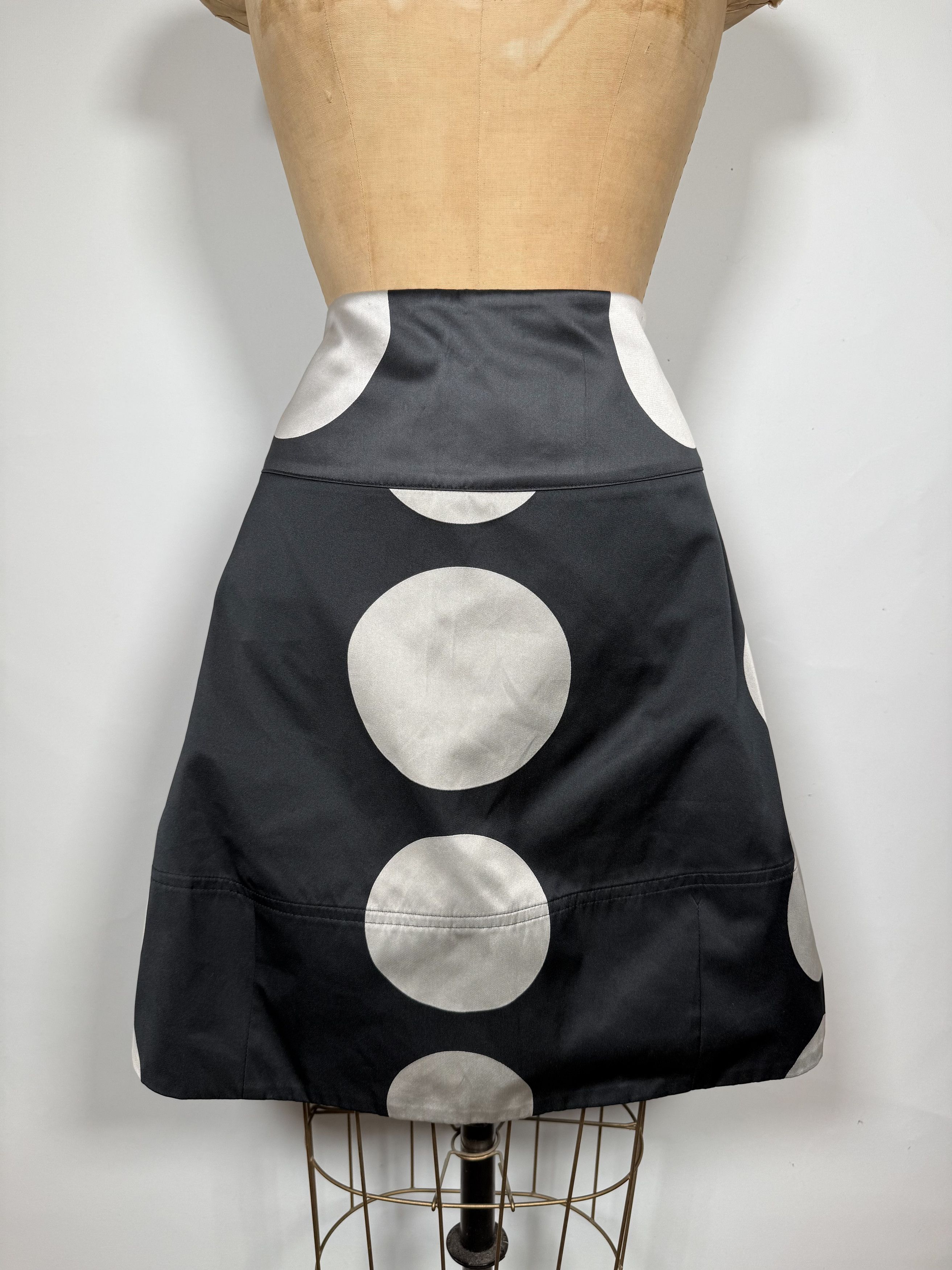 Sarah Pacini Sarah Pacini Polka Dot Skirt Size 27" / US 4 / IT 40 - 1 Thumbnail