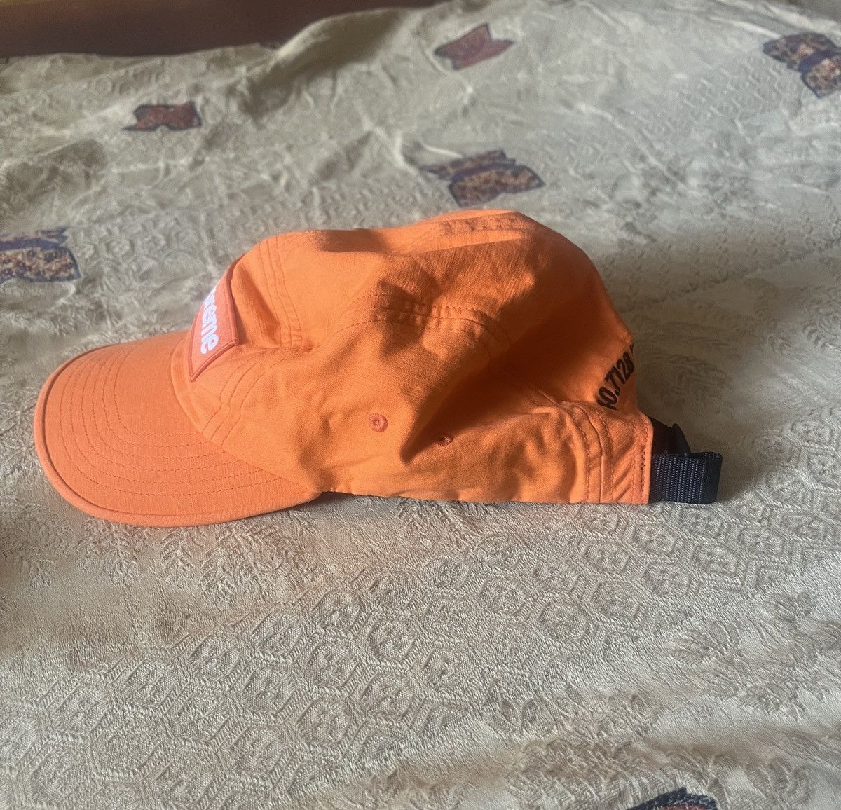 Other Orange Supreme Military Camp Hat Size ONE SIZE - 2 Thumbnail