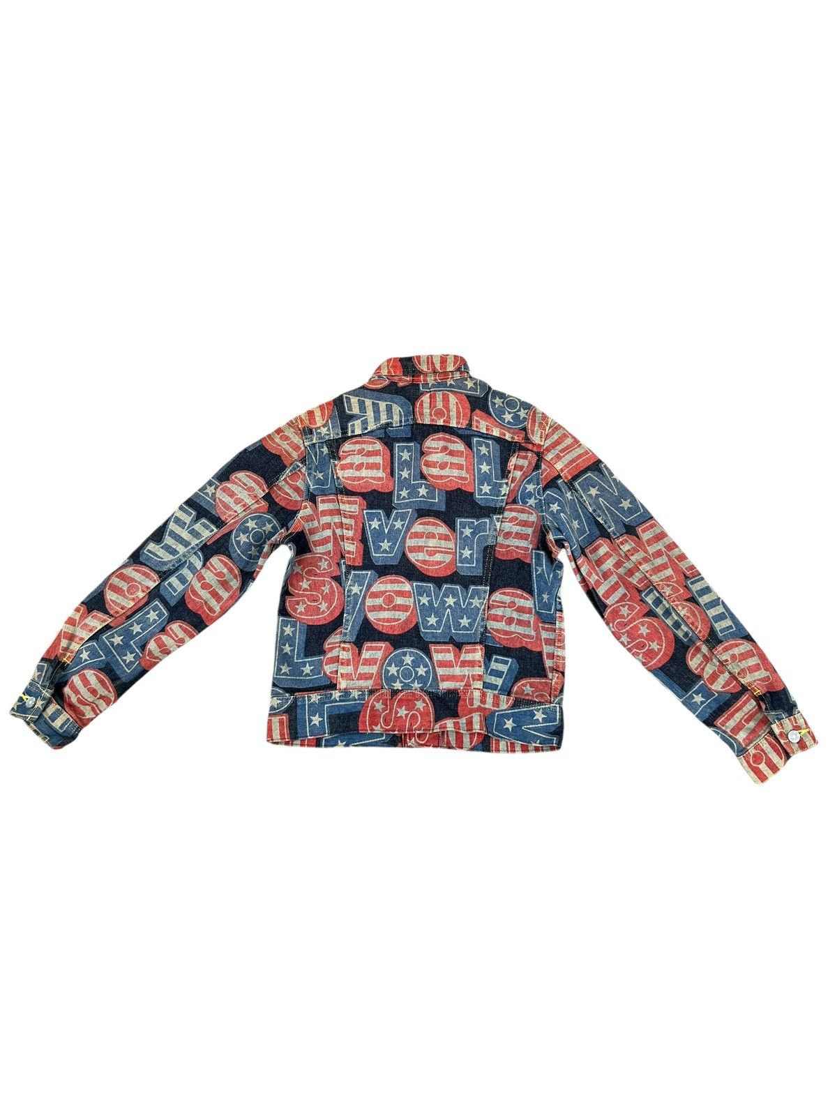 Hysteric Glamour Vintage Hysteric Glamour Full Print Rare Jacket Denim Jeans Size US S / EU 44-46 / 1 - 3 Thumbnail