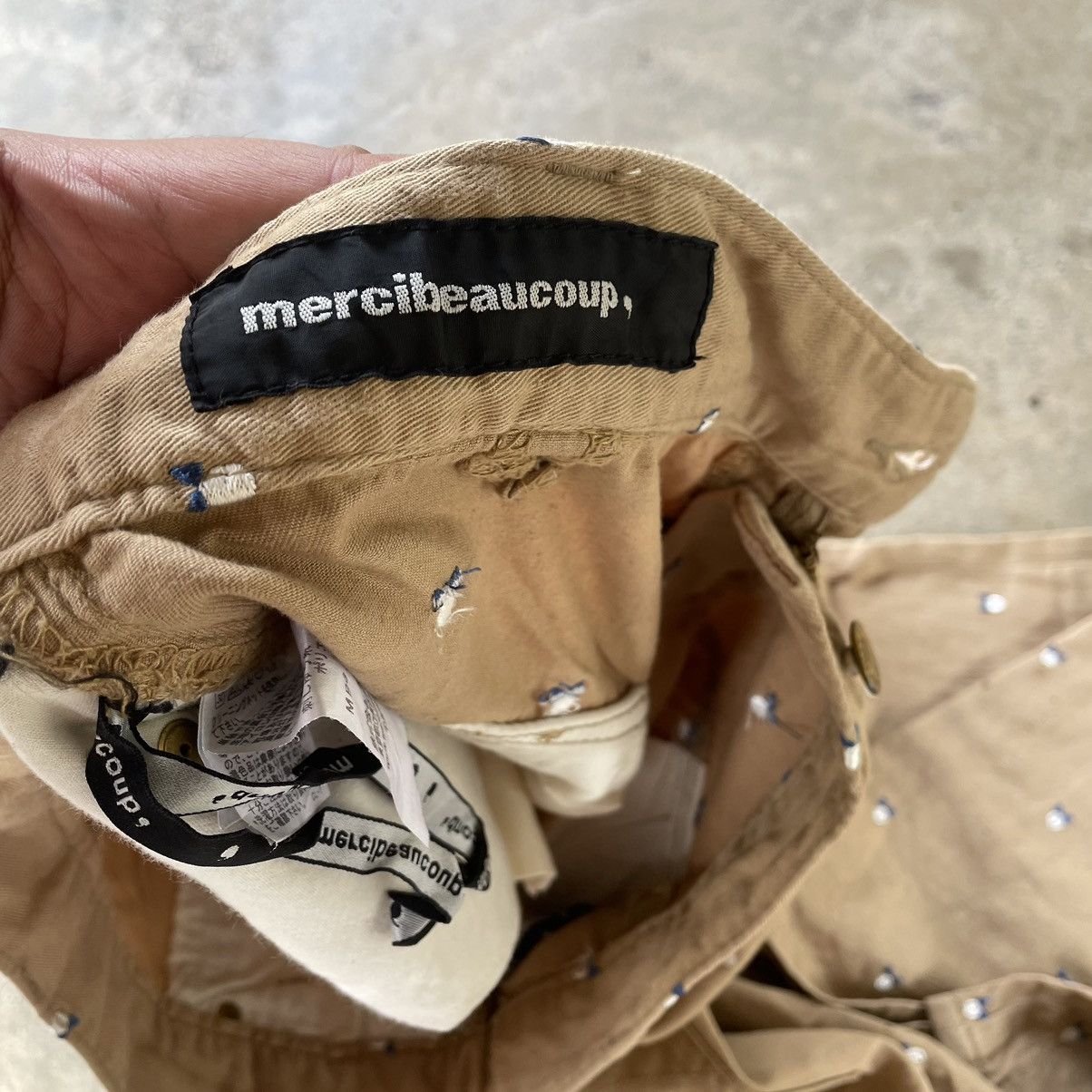 Issey Miyake × Japanese Brand × mercibeaucoup 🔥🔥🇯🇵Mercibeaucoup Issey Miyake Drop Croth Multipockets Pants Size US 34 / EU 50 - 12 Thumbnail