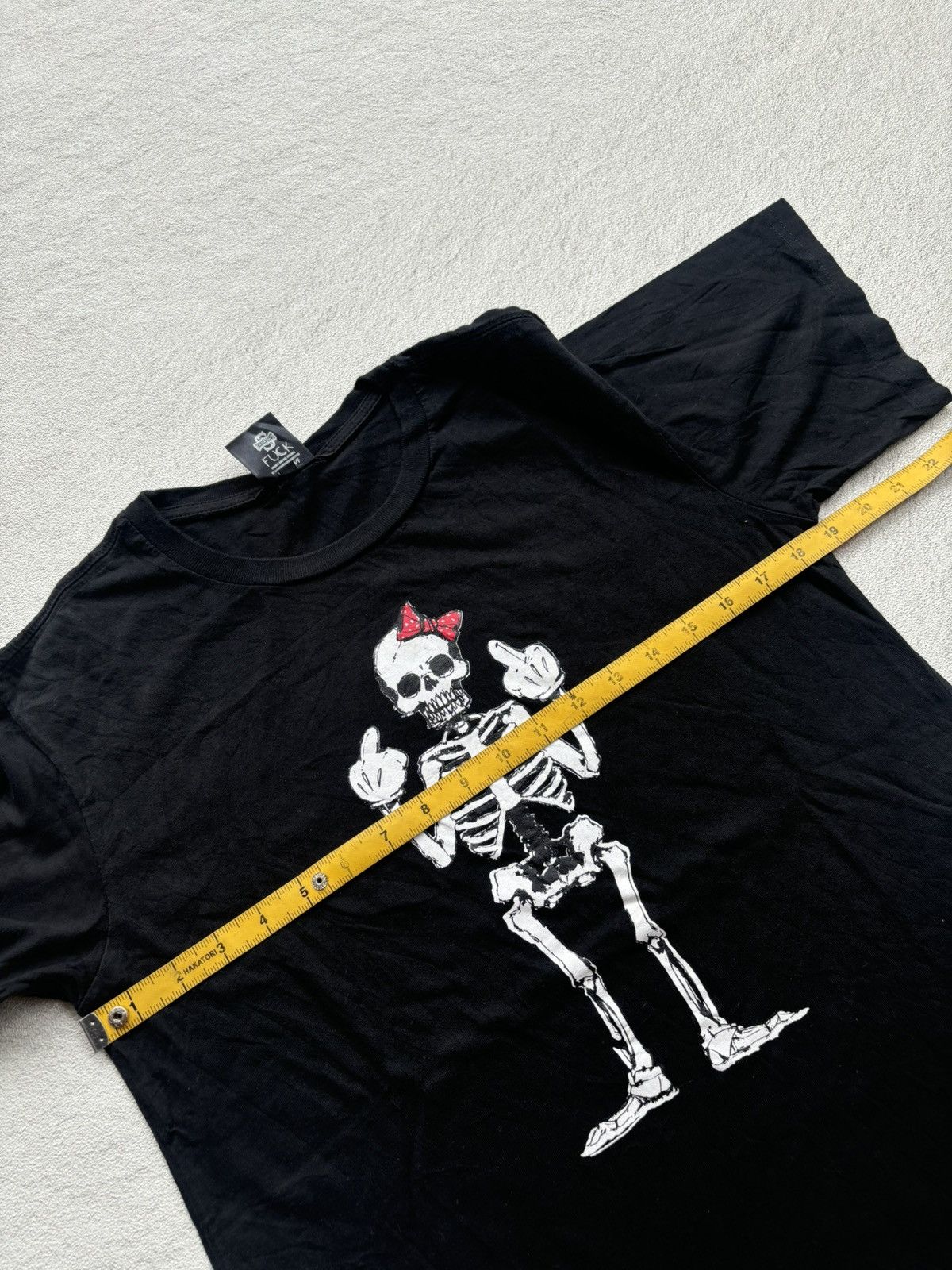 Hysteric Glamour Y2k Sill Yfink Skull Tshirt Size US L / EU 52-54 / 3 - 9 Thumbnail