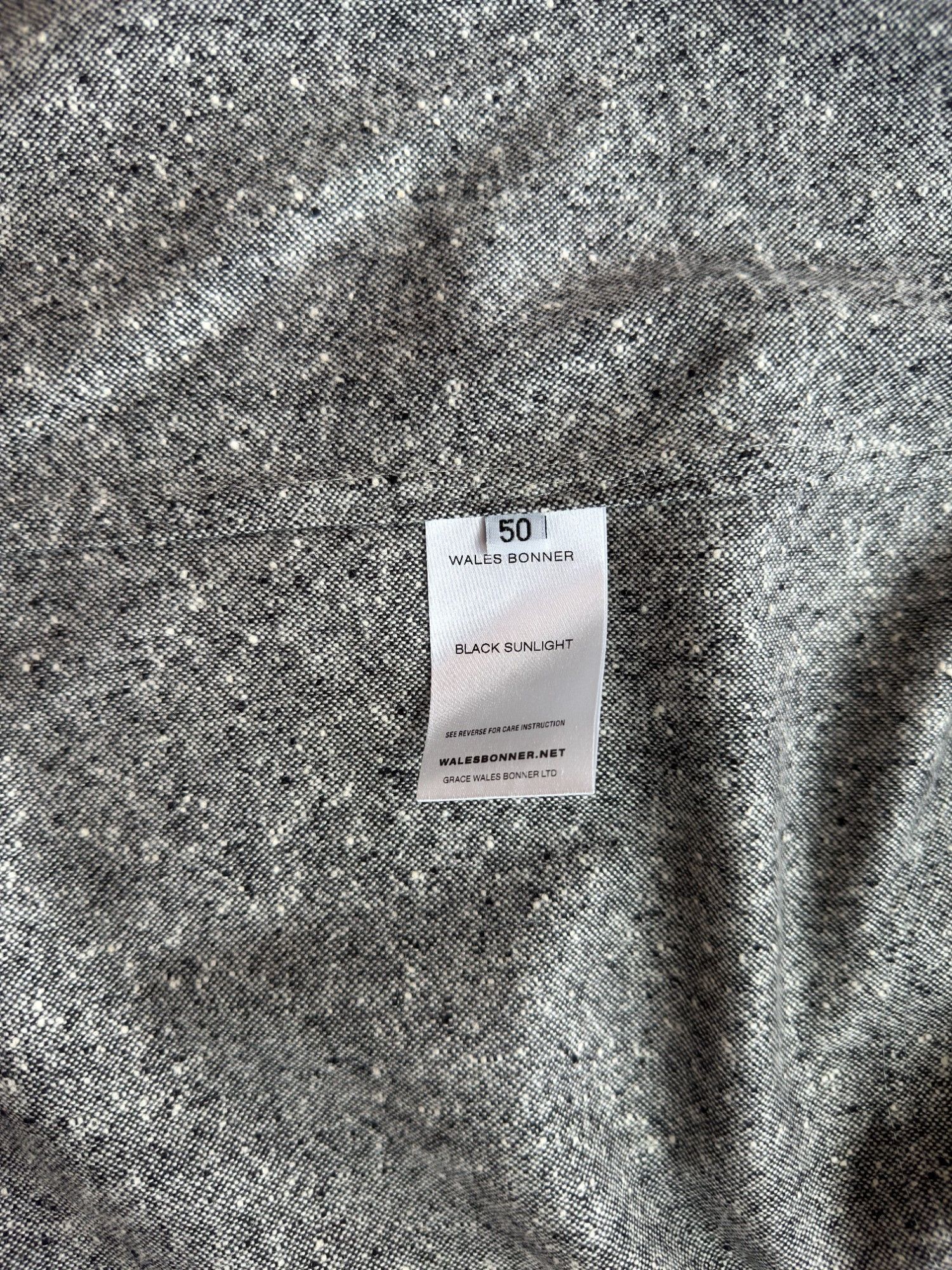 Wales Bonner Grey Charlie Zipped Jacket Size US L / EU 52-54 / 3 - 5 Thumbnail