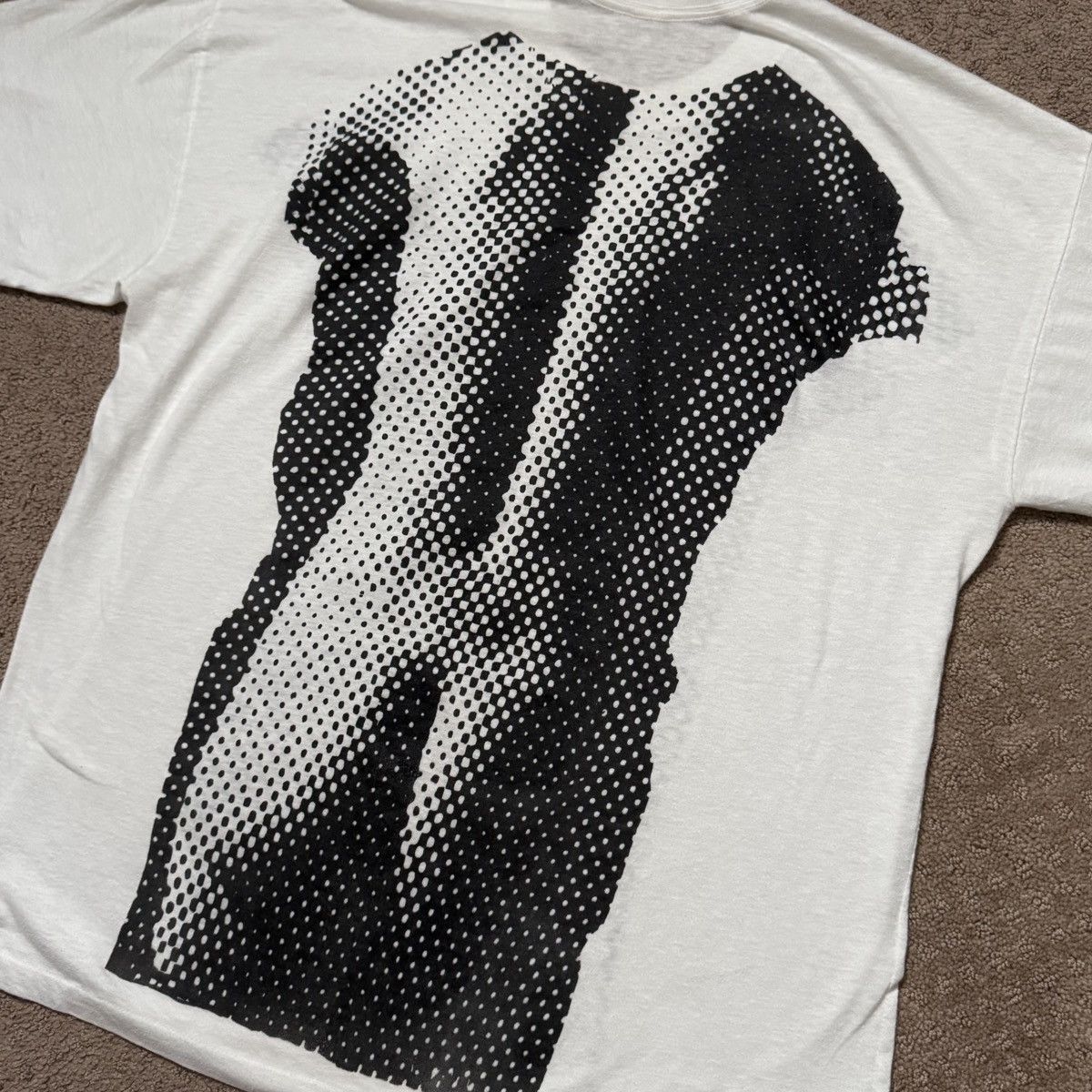 Vintage 80s vintage dot art tee Size US L / EU 52-54 / 3 - 5 Thumbnail