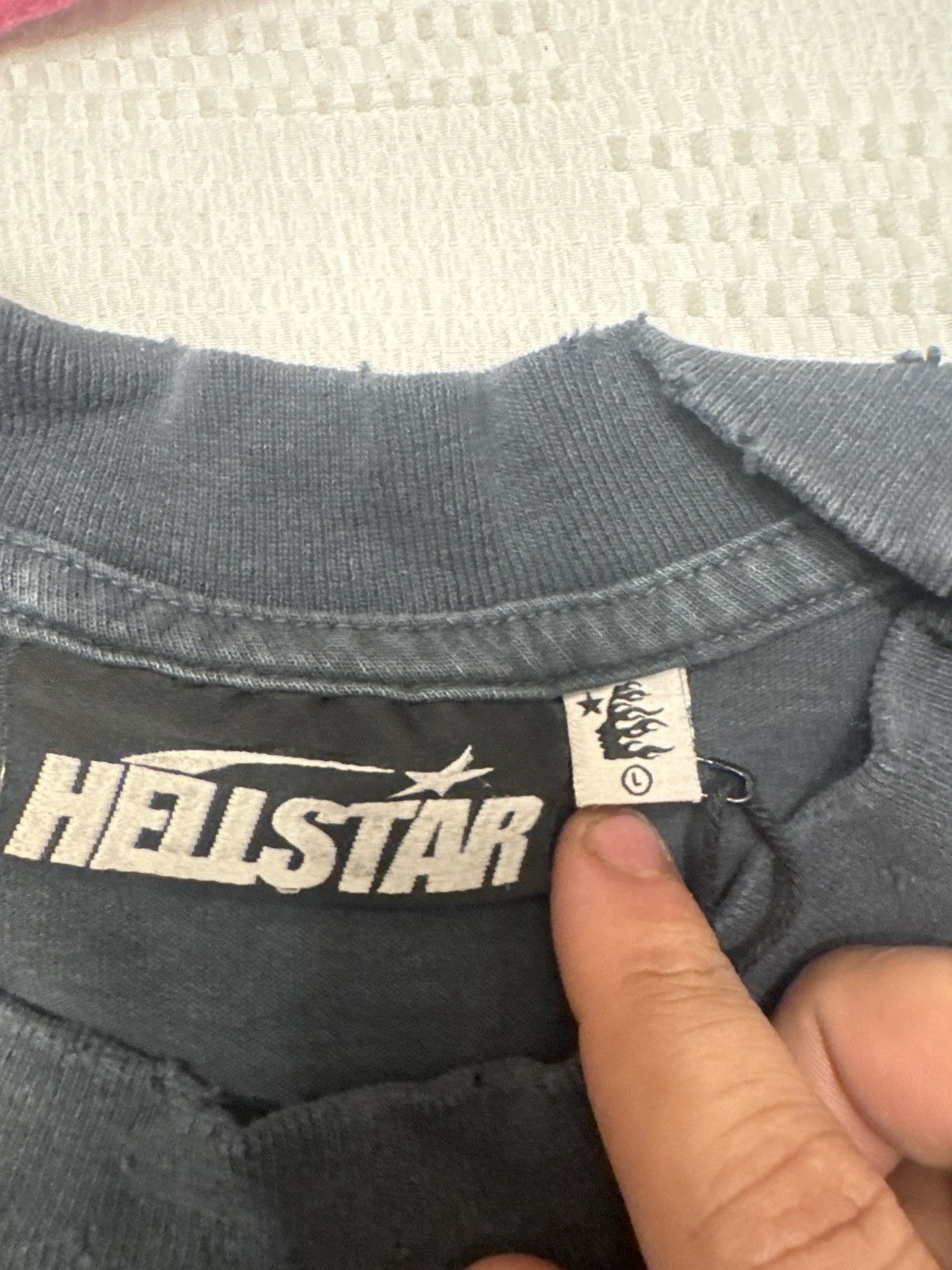 HELLSTAR Hellstar Crochet T-shirt Size US S / EU 44-46 / 1 - 4 Thumbnail