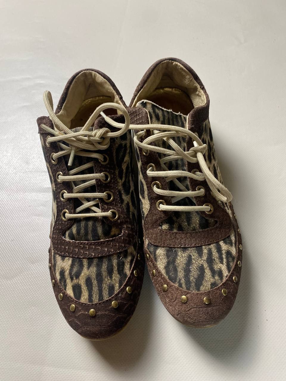 Just Cavalli Vintage Just Cavalli Suede Sneakers Size US 6 / IT 36 - 9 Thumbnail