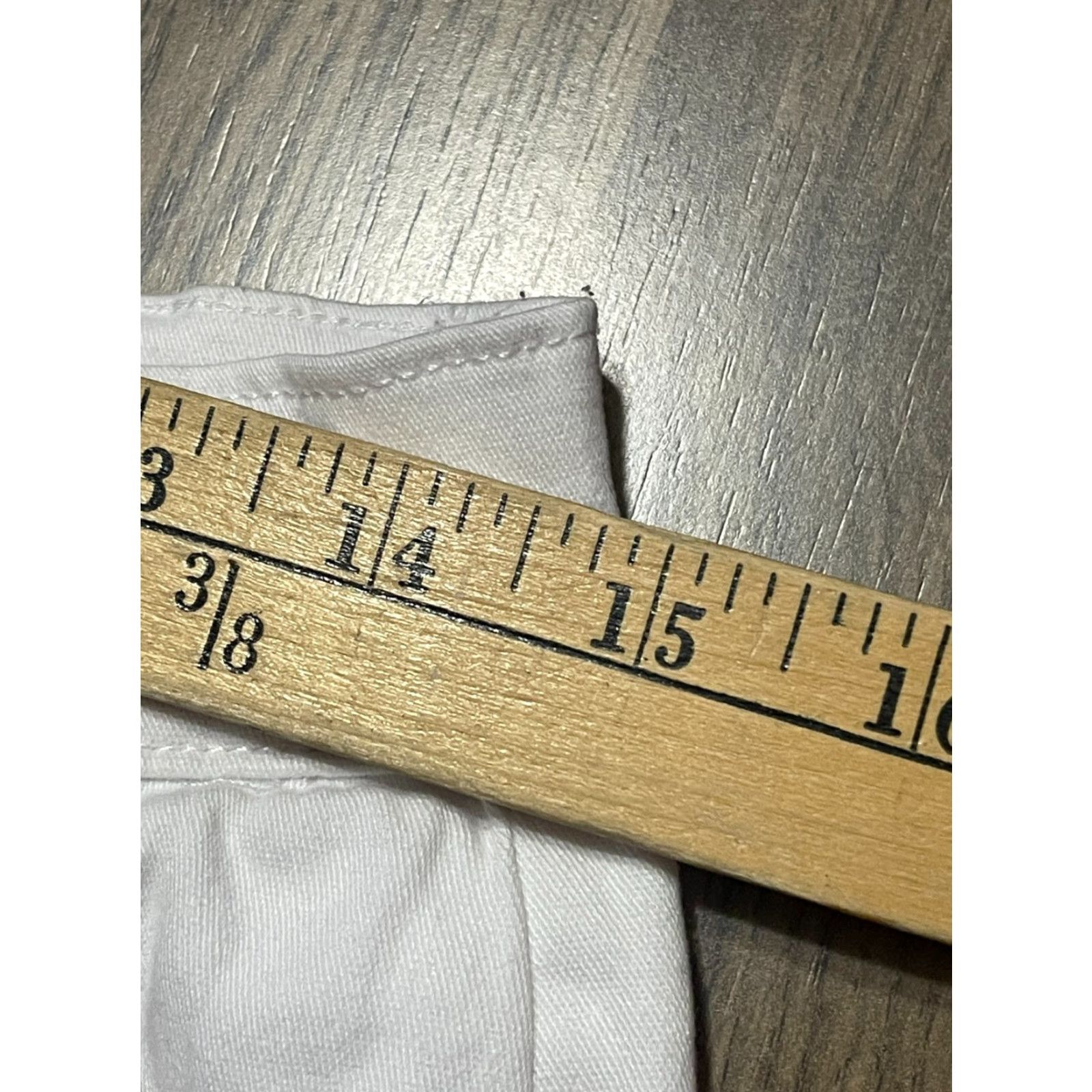 Vintage AND NOW THIS Shorts Men's 31 White Pockets Flat Front Casual Chino Regular Size US 31 - 6 Thumbnail
