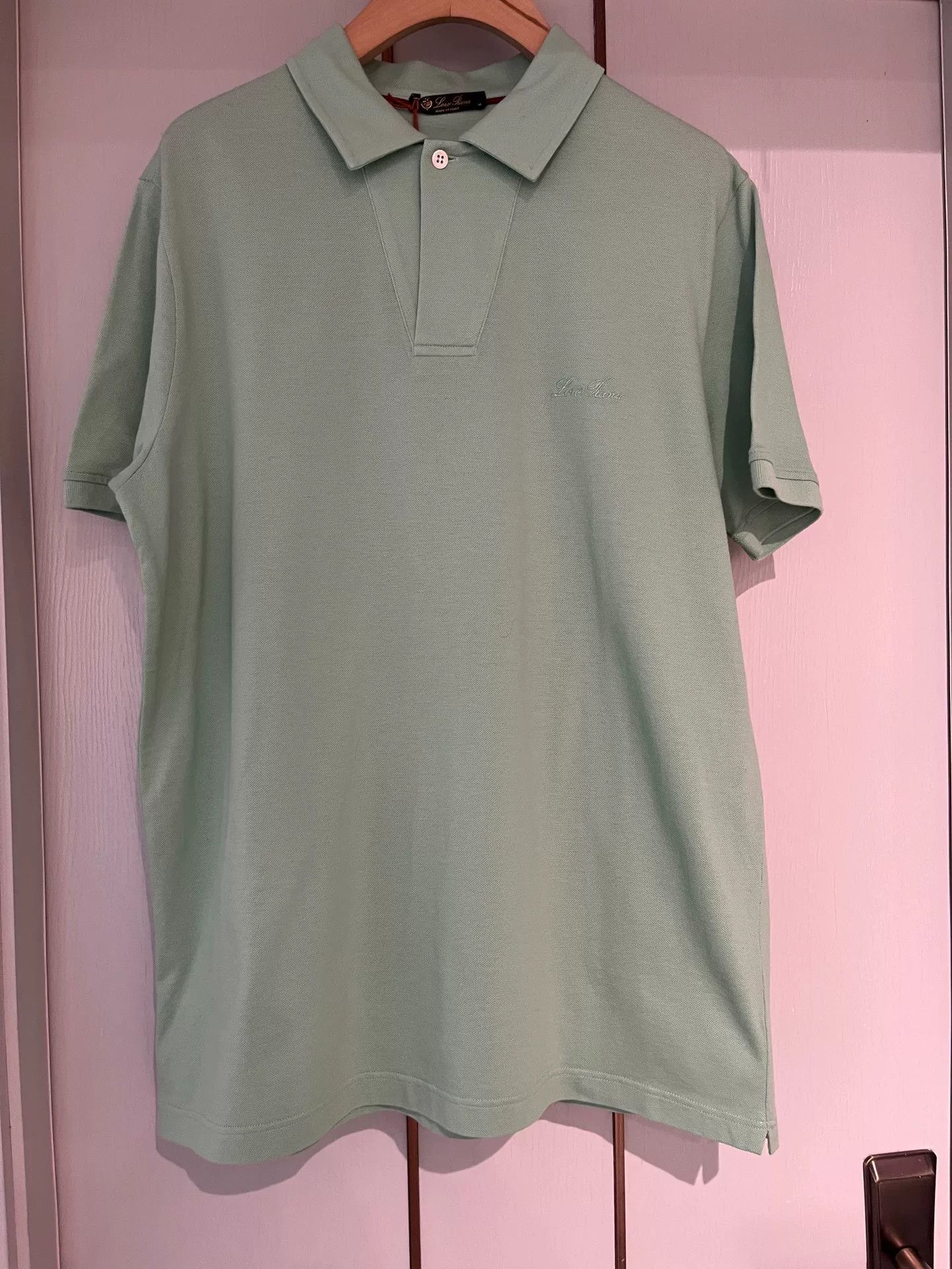 Loro Piana Loro Piana Solid Casual Polo Shirt Size US M / EU 48-50 / 2 - 1 Thumbnail