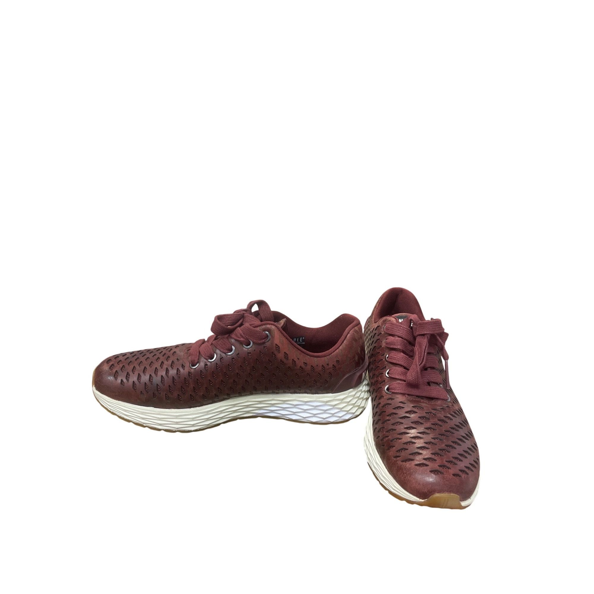 Other Nobull Mens Burgundy Knit perforated crossfit sneakers SZ 6 Size US 6.5 / EU 39-40 - 2 Thumbnail