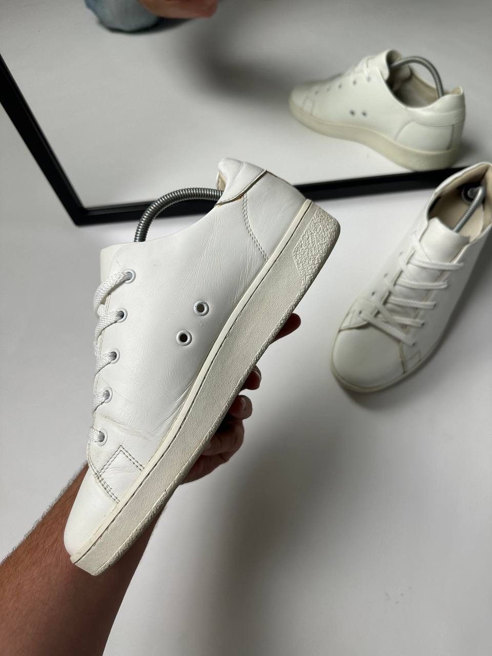 A.P.C. A. P. C. White Leather Shoes APC Size US 8.5 / EU 41-42 - 6 Thumbnail
