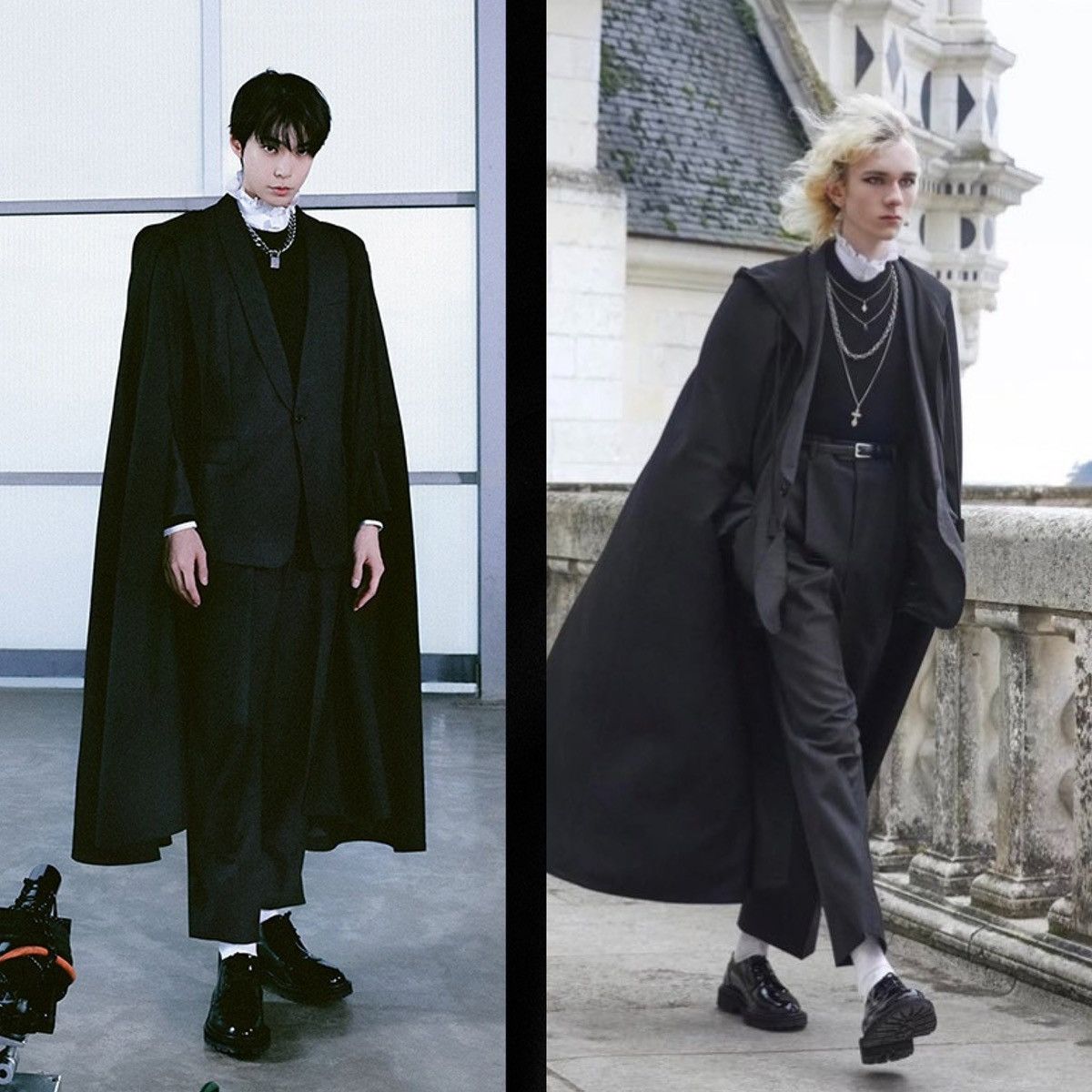Celine CELINE BY HEDI SLIMANE 21AW RUNWAY ITEM HOODED CLOAK Size US S / EU 44-46 / 1 - 10 Thumbnail
