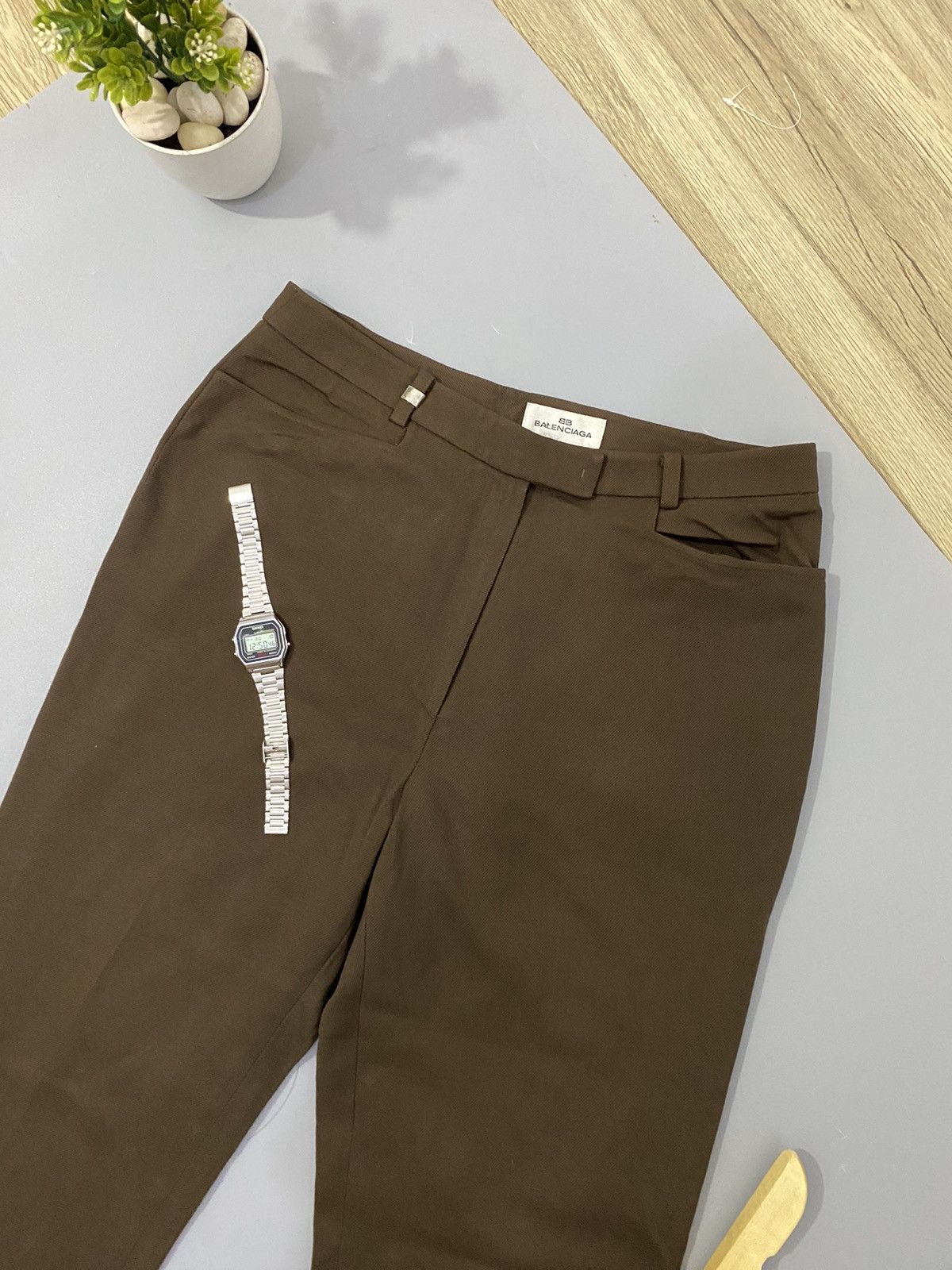 Balenciaga 💥Backscript💥Balenciaga Trousers Pants Size US 28 / EU 44 - 1 Thumbnail