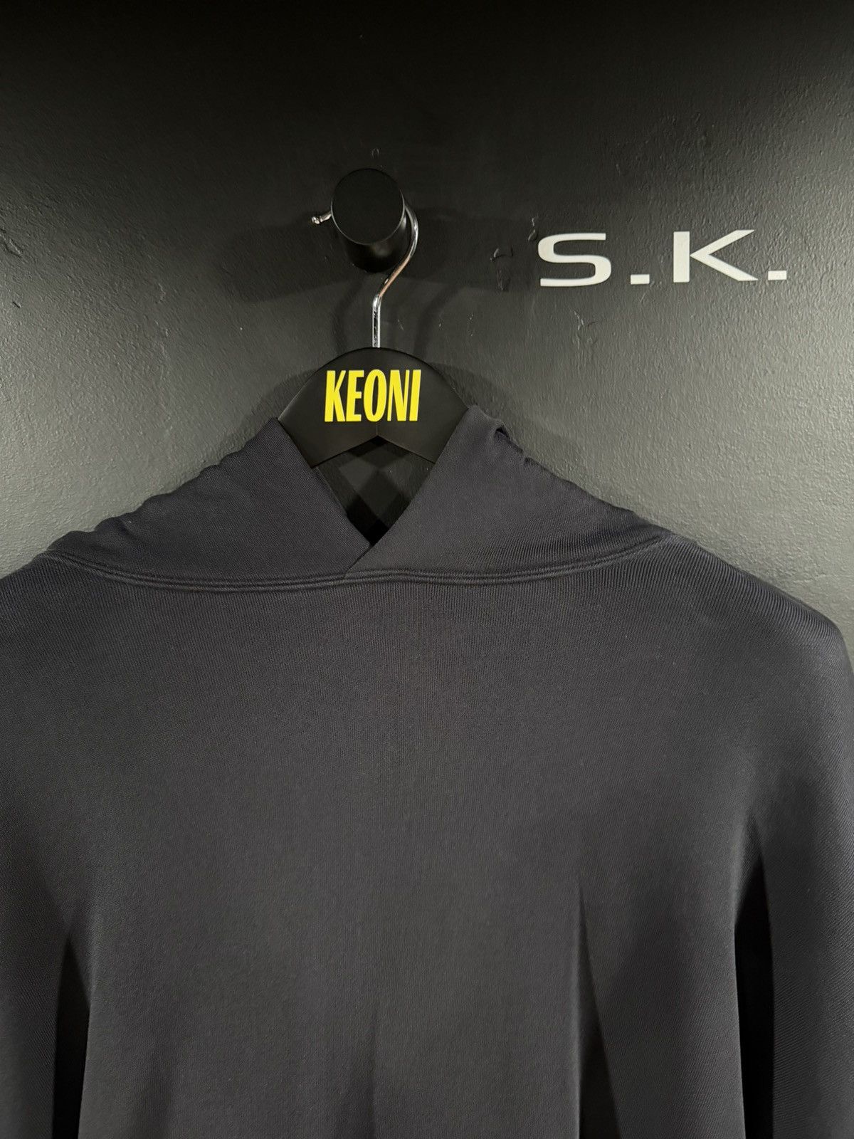 Gap × Yeezy Yeezy Gap Kanye West Black Double Layered Perfect Hoodie XXL Size US XXL / EU 58 / 5 - 3 Thumbnail