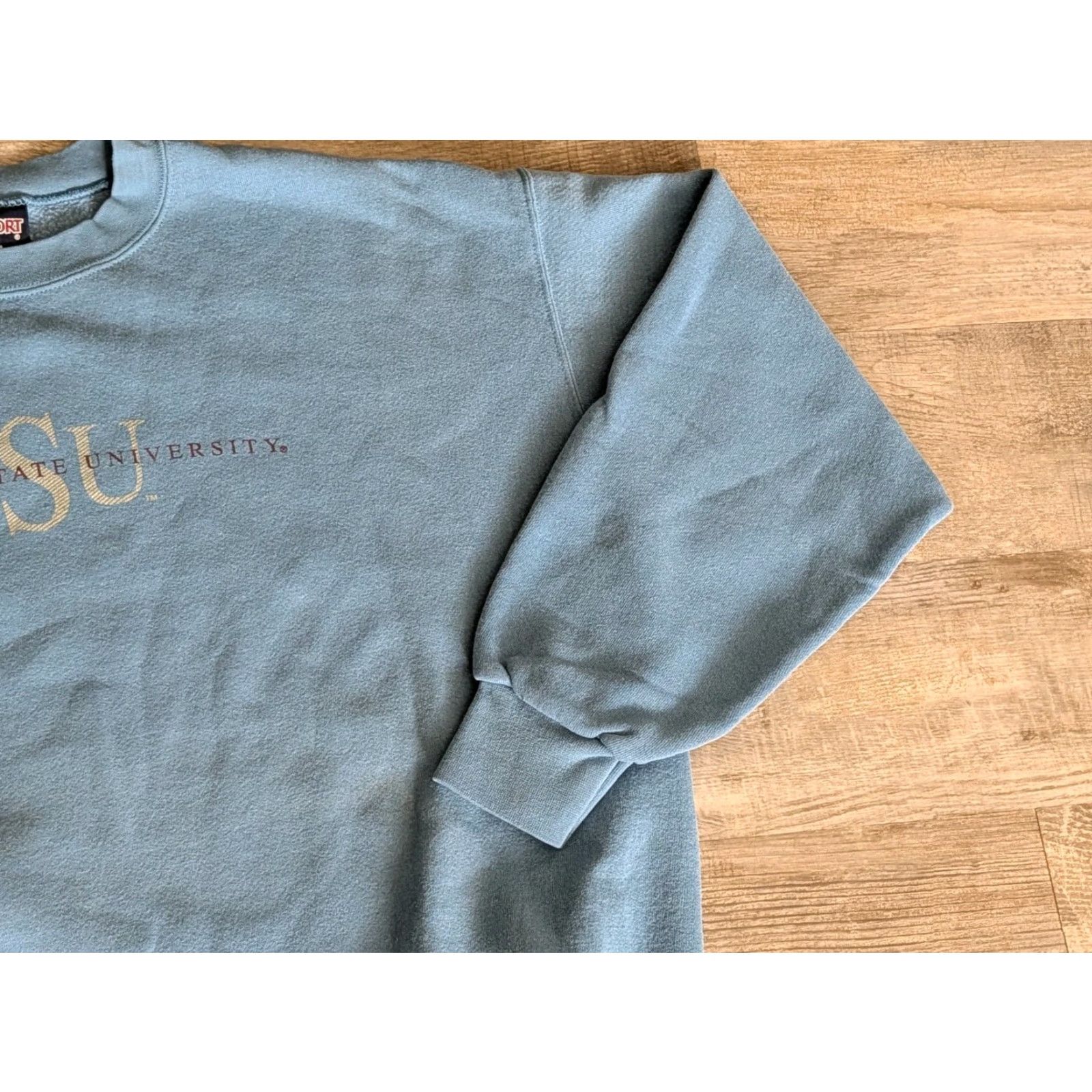 Jansport Vtg Jansport 90s Illinois State University Crewneck Sweatshirt XL Blue USA Made Size US XL / EU 56 / 4 - 3 Thumbnail